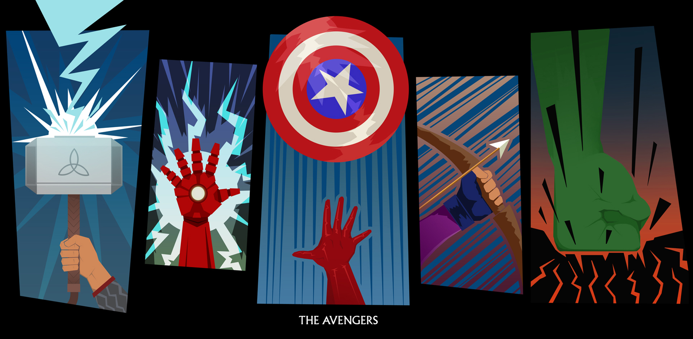 Handy-Wallpaper Hulk, Comics, Ironman, Kapitän Amerika, Rächer, Thor, Adlerauge, The Avengers kostenlos herunterladen.