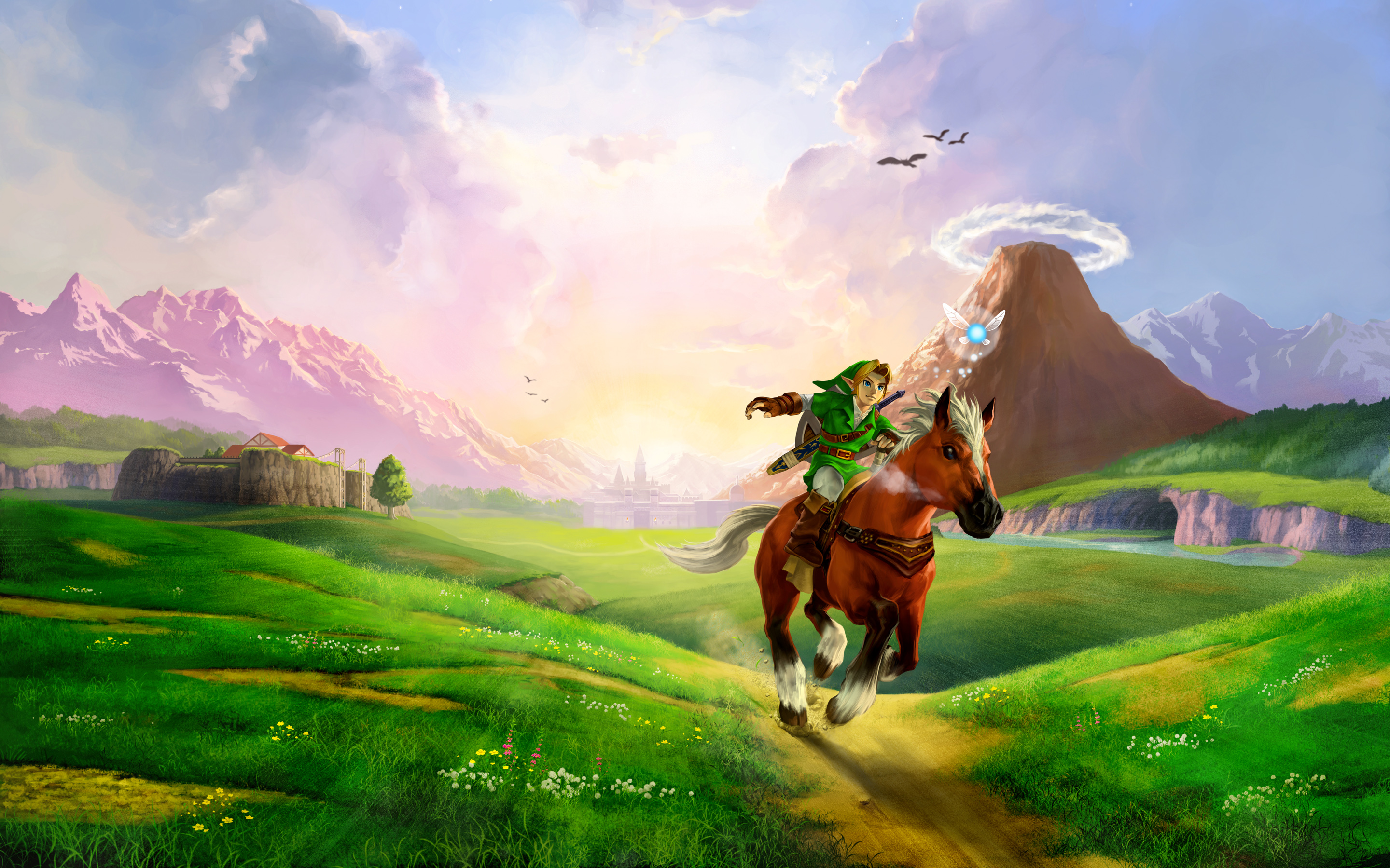 Téléchargez gratuitement l'image Lien, Jeux Vidéo, Zelda, The Legend Of Zelda: Ocarina Of Time sur le bureau de votre PC