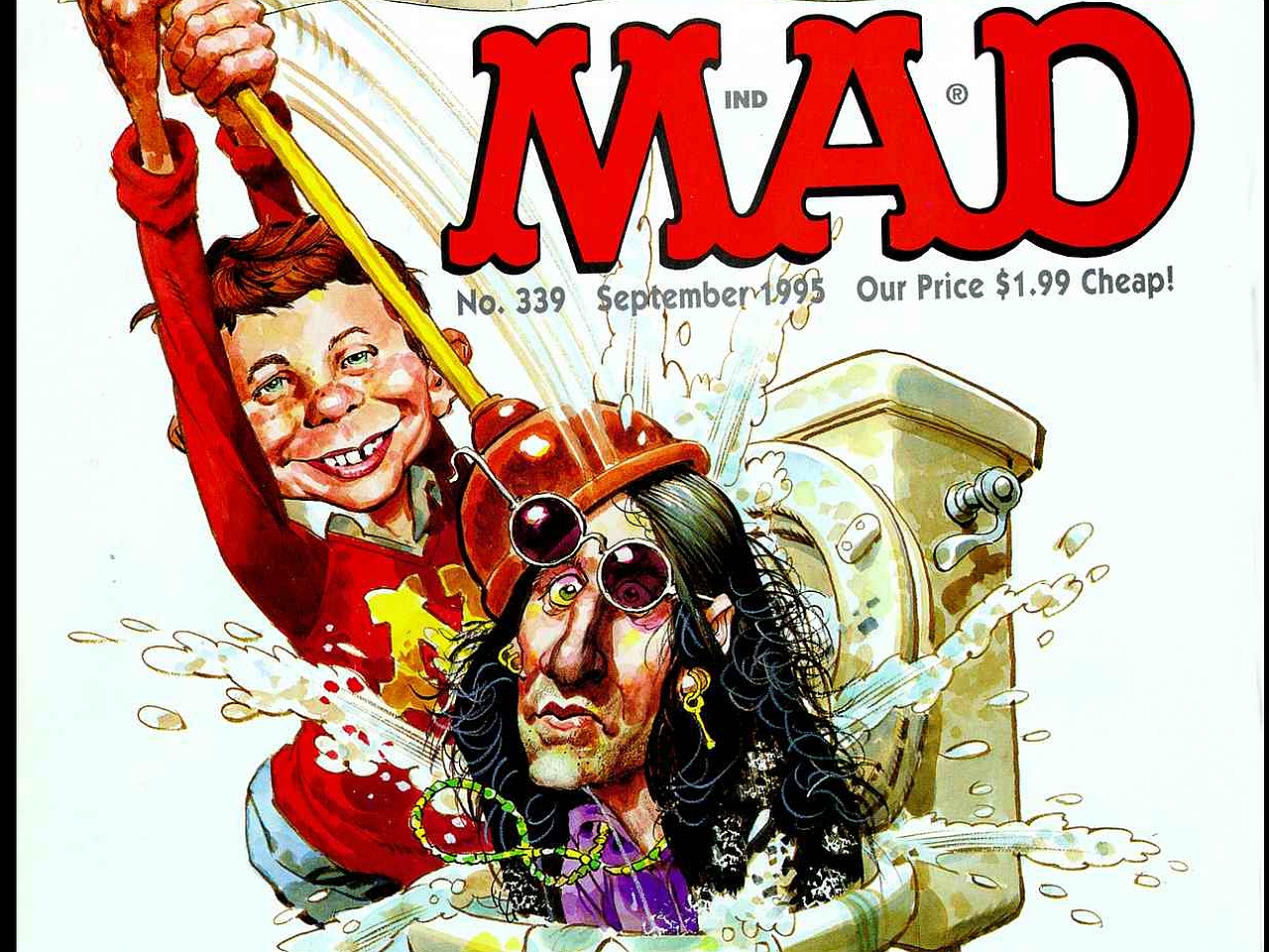 Download mobile wallpaper Mad, Comics for free.