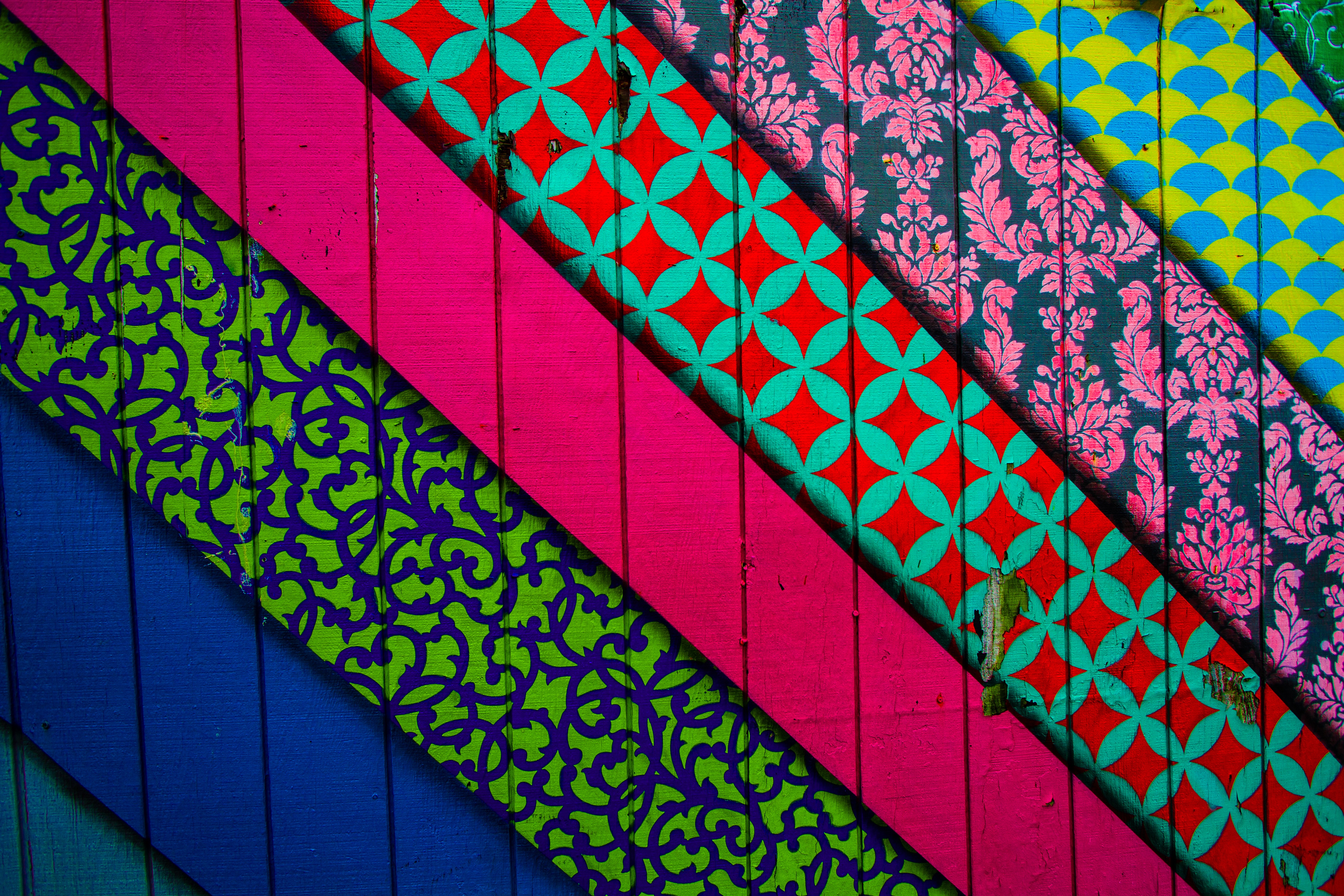 patterns, colourful, textures, wall, multicolored, motley, texture, lines, colorful download HD wallpaper