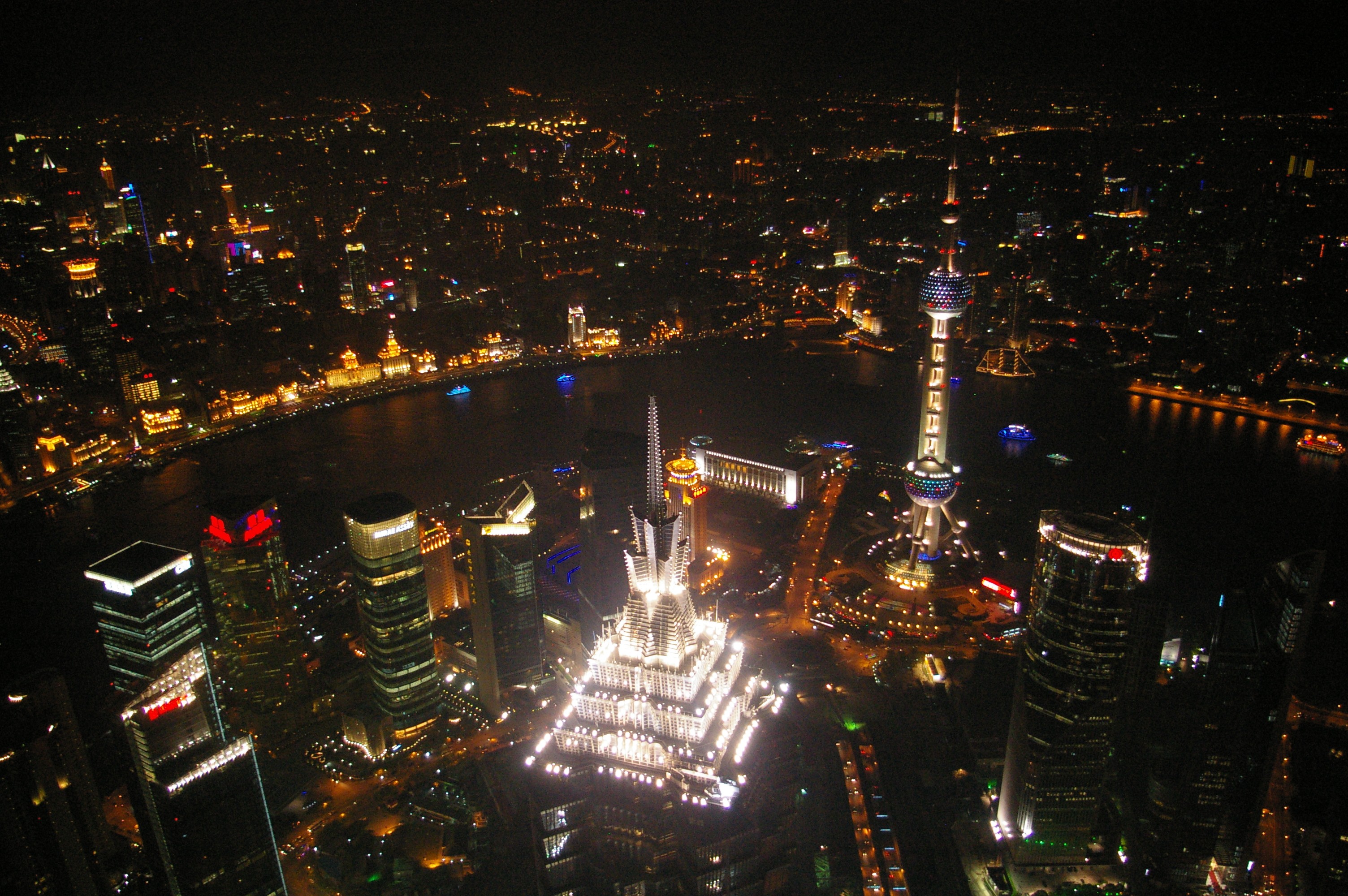 Download mobile wallpaper Shanghai, Cityscape, Cities, Man Made for free.