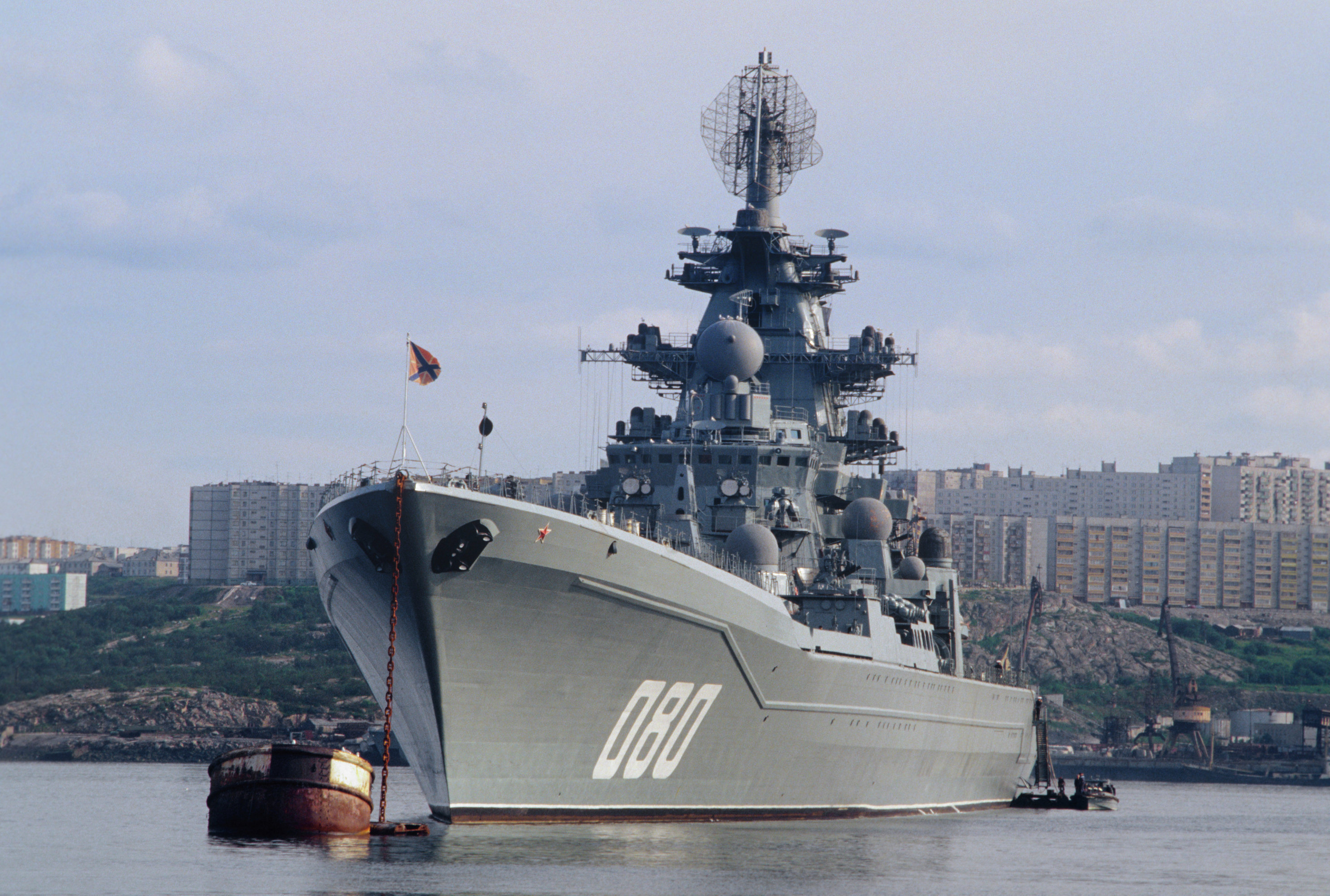 385164 Hintergrundbild herunterladen militär, russische marine, schlachtkreuzer, schiff, kriegsschiff, kriegsschiffe - Bildschirmschoner und Bilder kostenlos