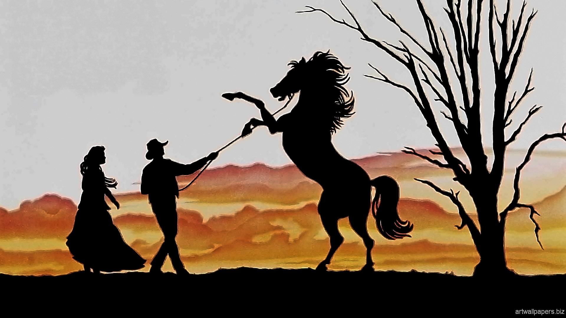 movie, the man from snowy river HD wallpaper