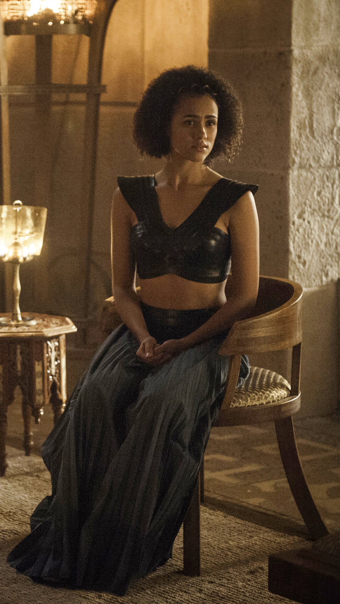 Download mobile wallpaper Game Of Thrones, Tv Show, Lord Varys, Missandei (Game Of Thrones), Nathalie Emmanuel, Conleth Hill for free.