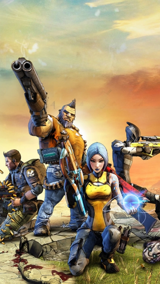 Handy-Wallpaper Borderlands 2, Borderlands, Computerspiele kostenlos herunterladen.