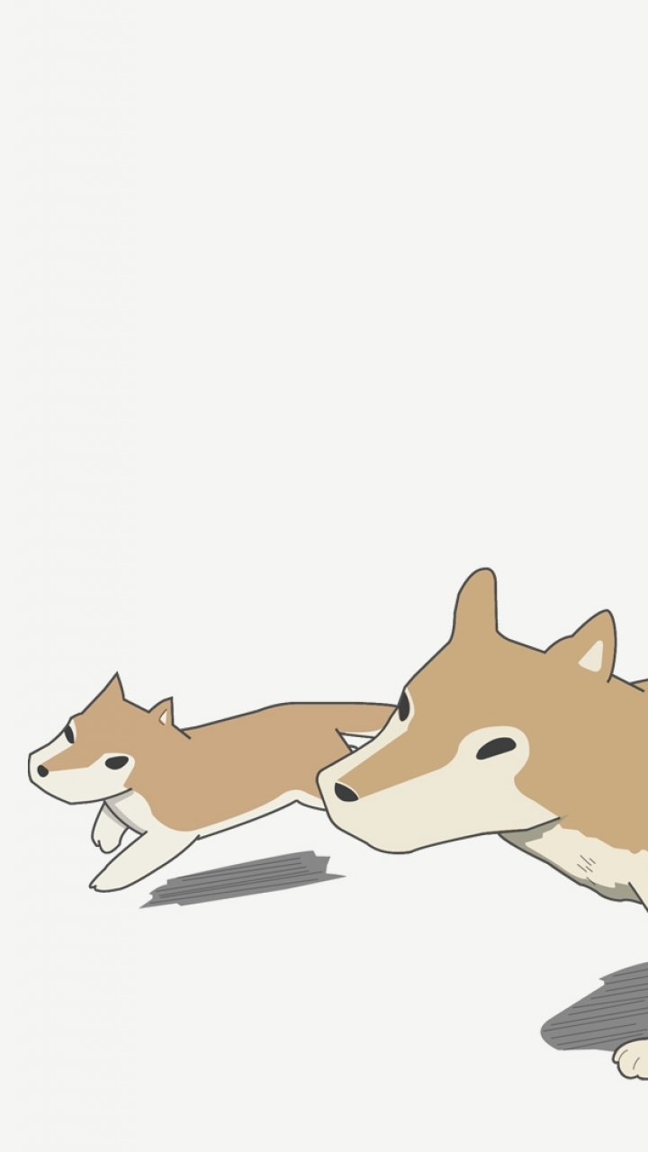 Handy-Wallpaper Hund, Animes, Nichijō kostenlos herunterladen.