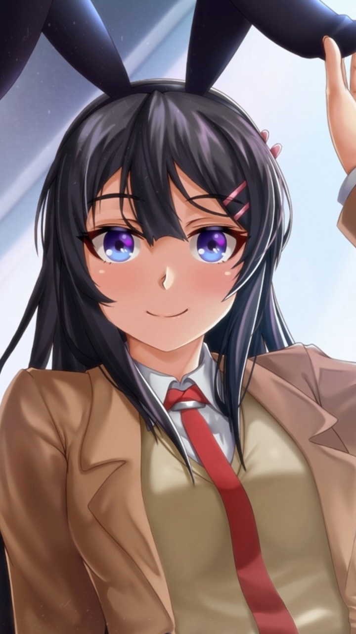 Handy-Wallpaper Animes, Mai Sakurajima, Rascal Does Not Dream Of Bunny Girl Senpai kostenlos herunterladen.