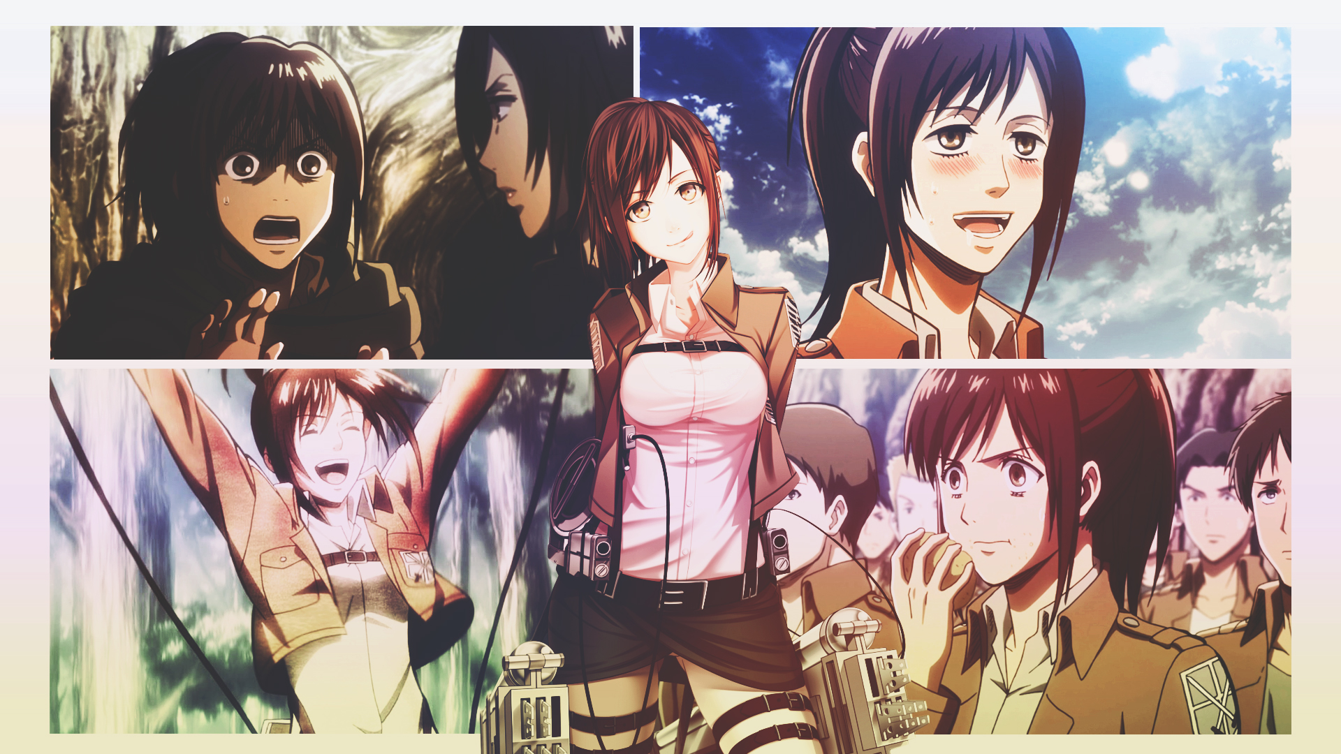 Download mobile wallpaper Anime, Attack On Titan, Sasha Blouse for free.