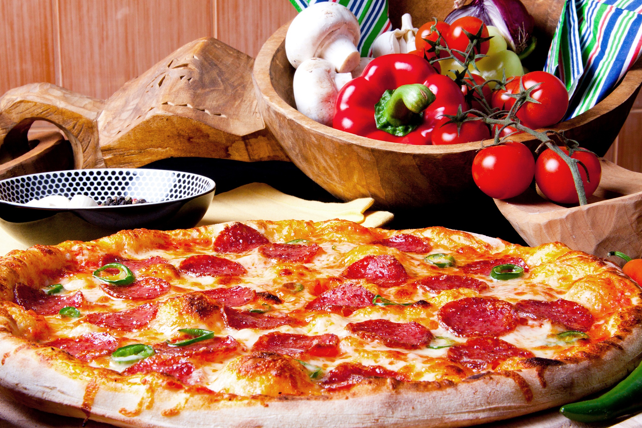 無料モバイル壁紙ピザ, 静物, トマト, 食べ物をダウンロードします。