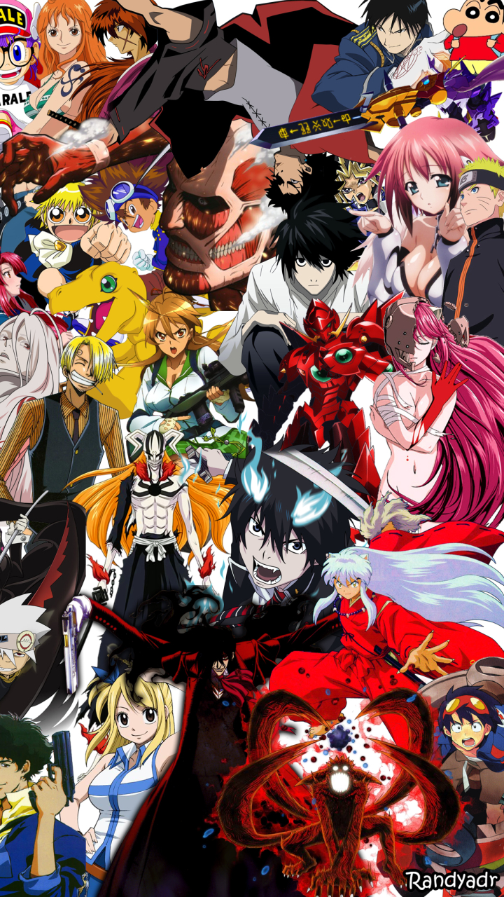 Download mobile wallpaper Anime, Crossover for free.