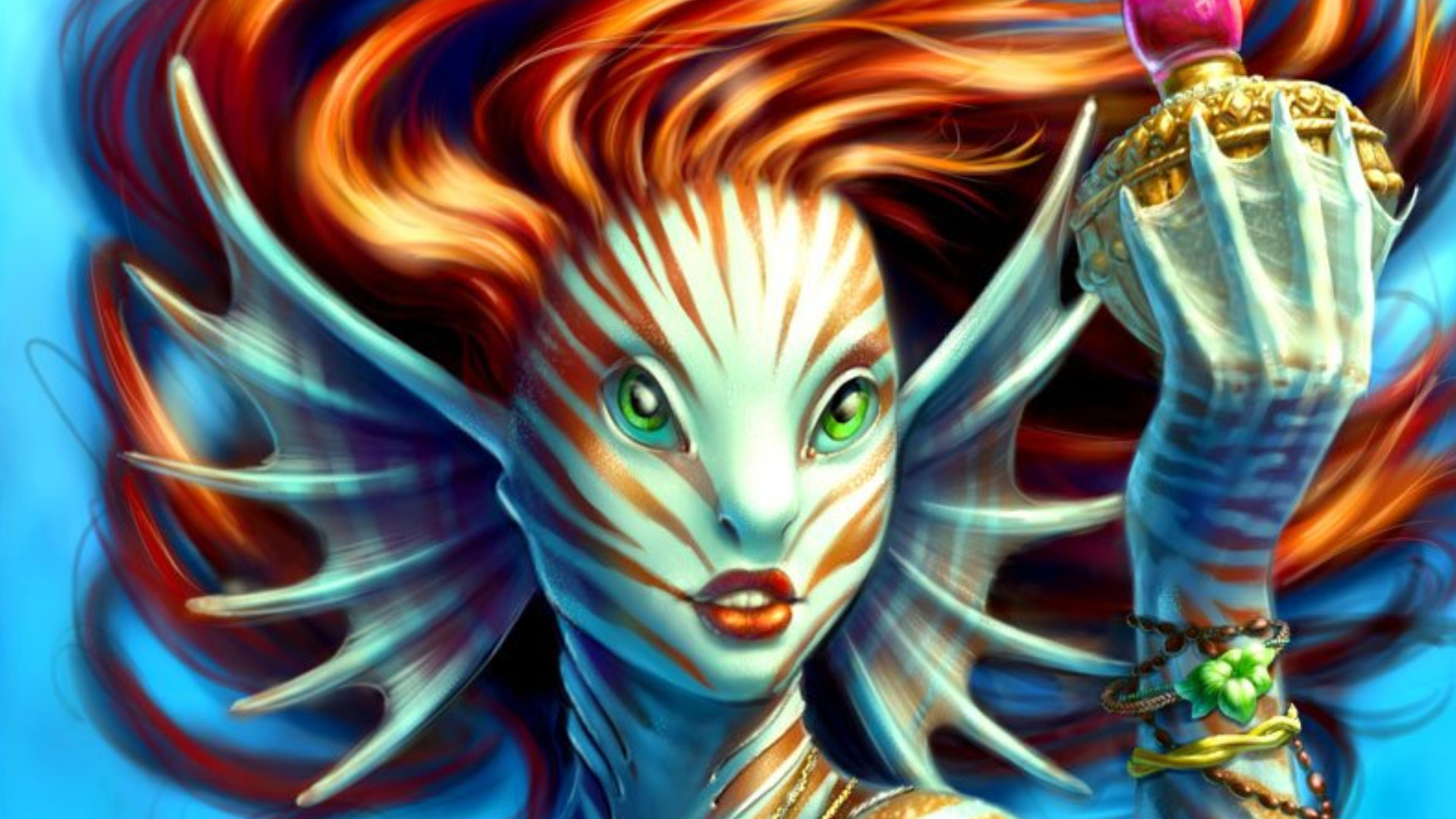 Descarga gratis la imagen Fantasía, Sirena en el escritorio de tu PC