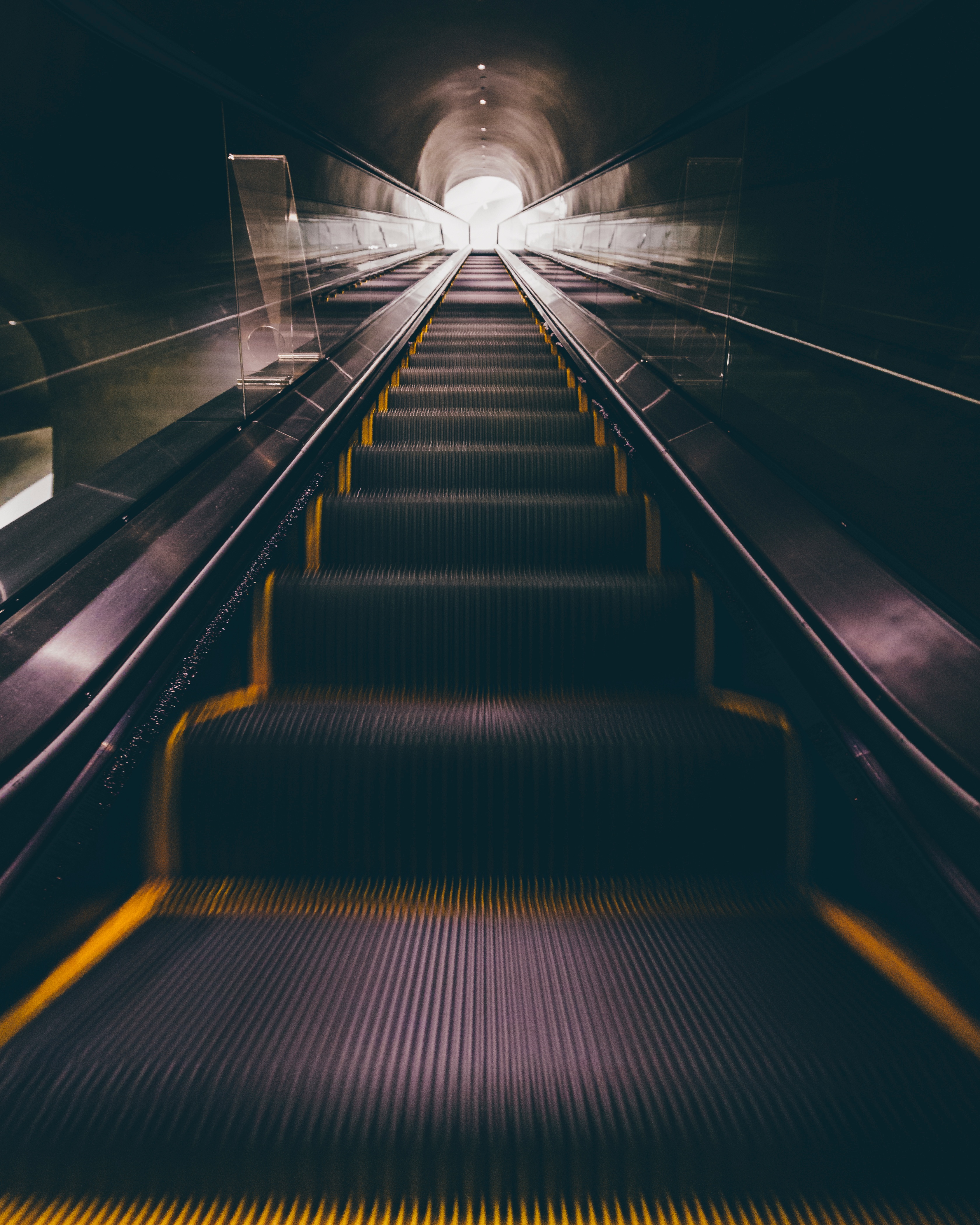 stairs, miscellanea, miscellaneous, ladder, underground, escalator Smartphone Background