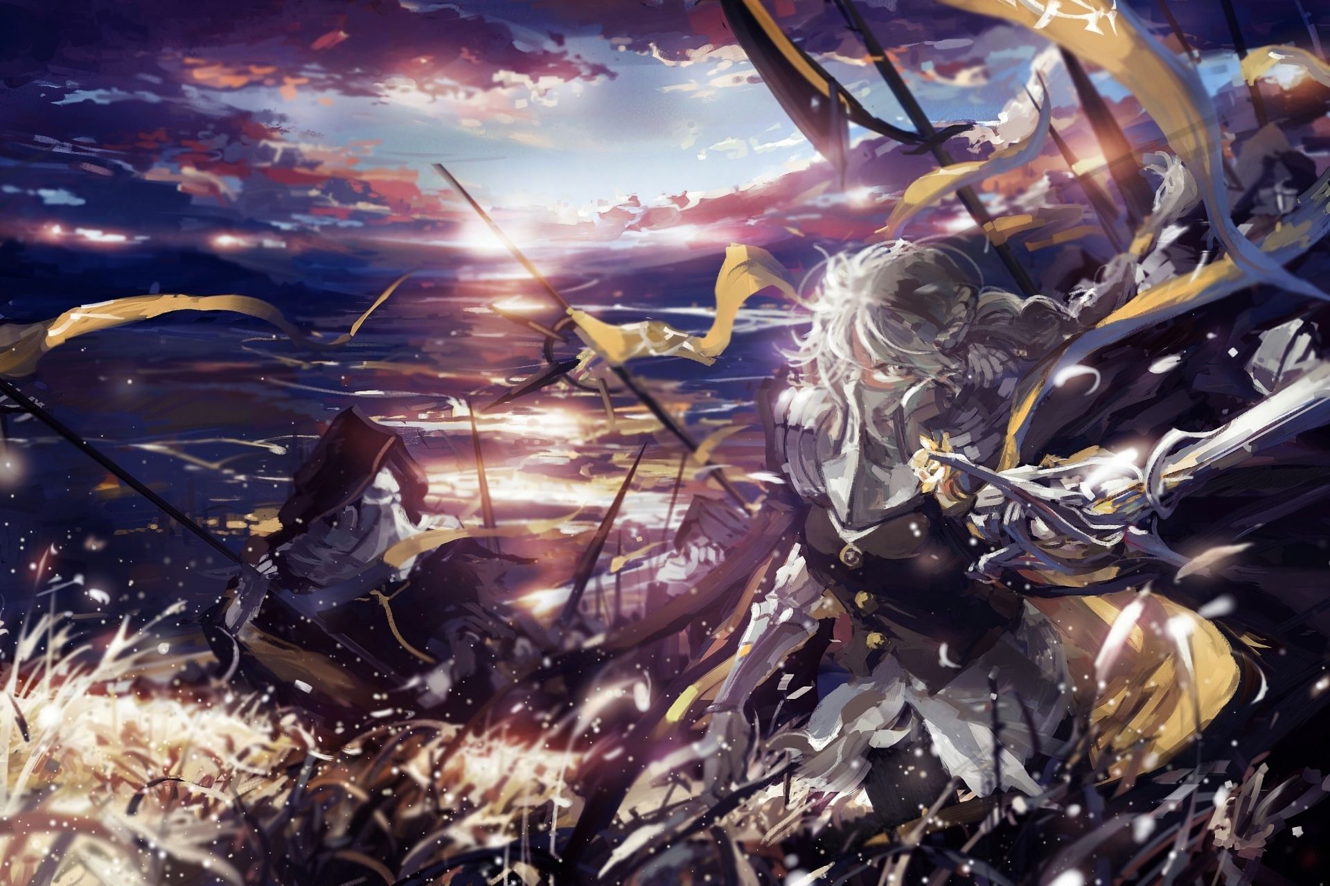 Laden Sie das Animes, Pixiv Fantasia Gefallene Könige-Bild kostenlos auf Ihren PC-Desktop herunter