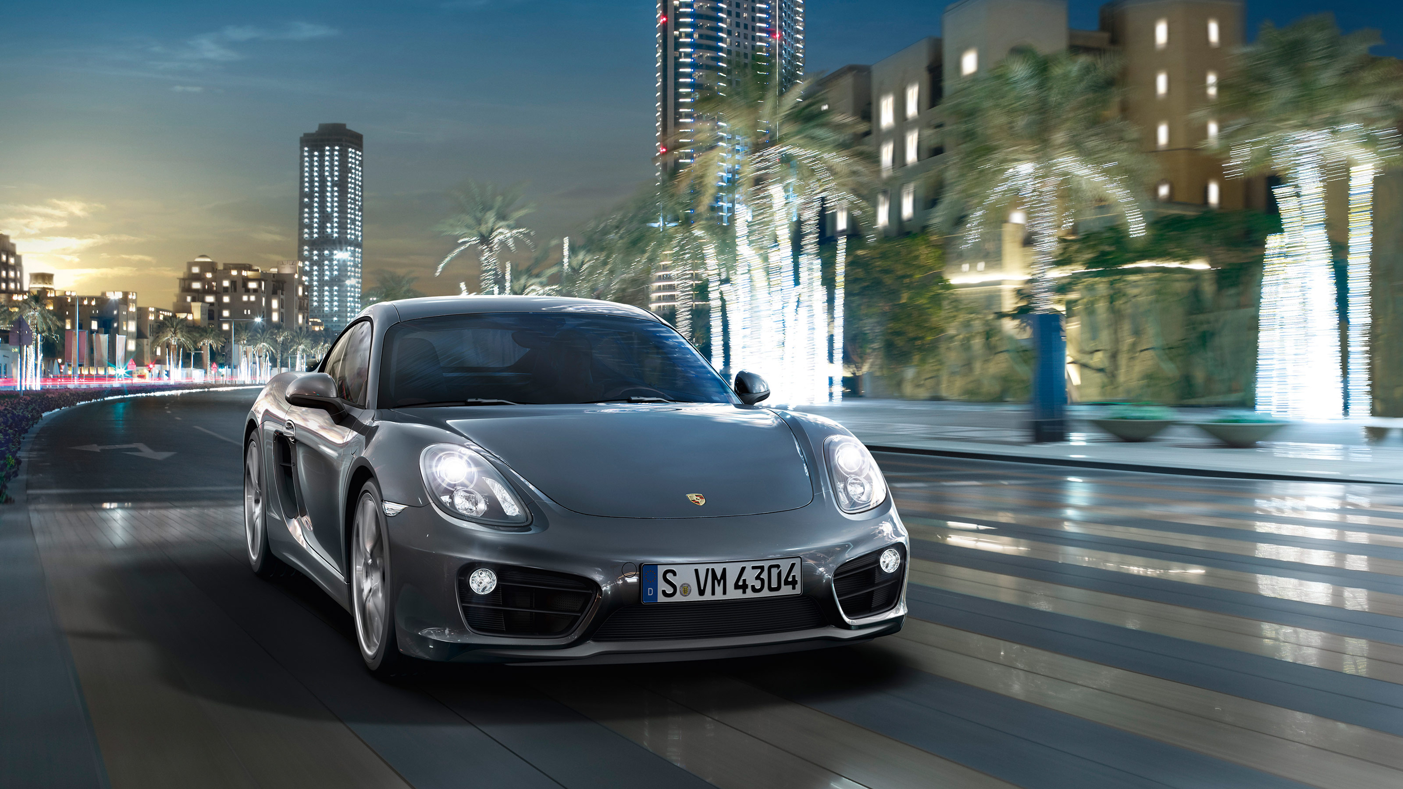 Baixar papel de parede para celular de Porsche Cayman, Porsche, Carro Prateado, Veículos, Carro gratuito.