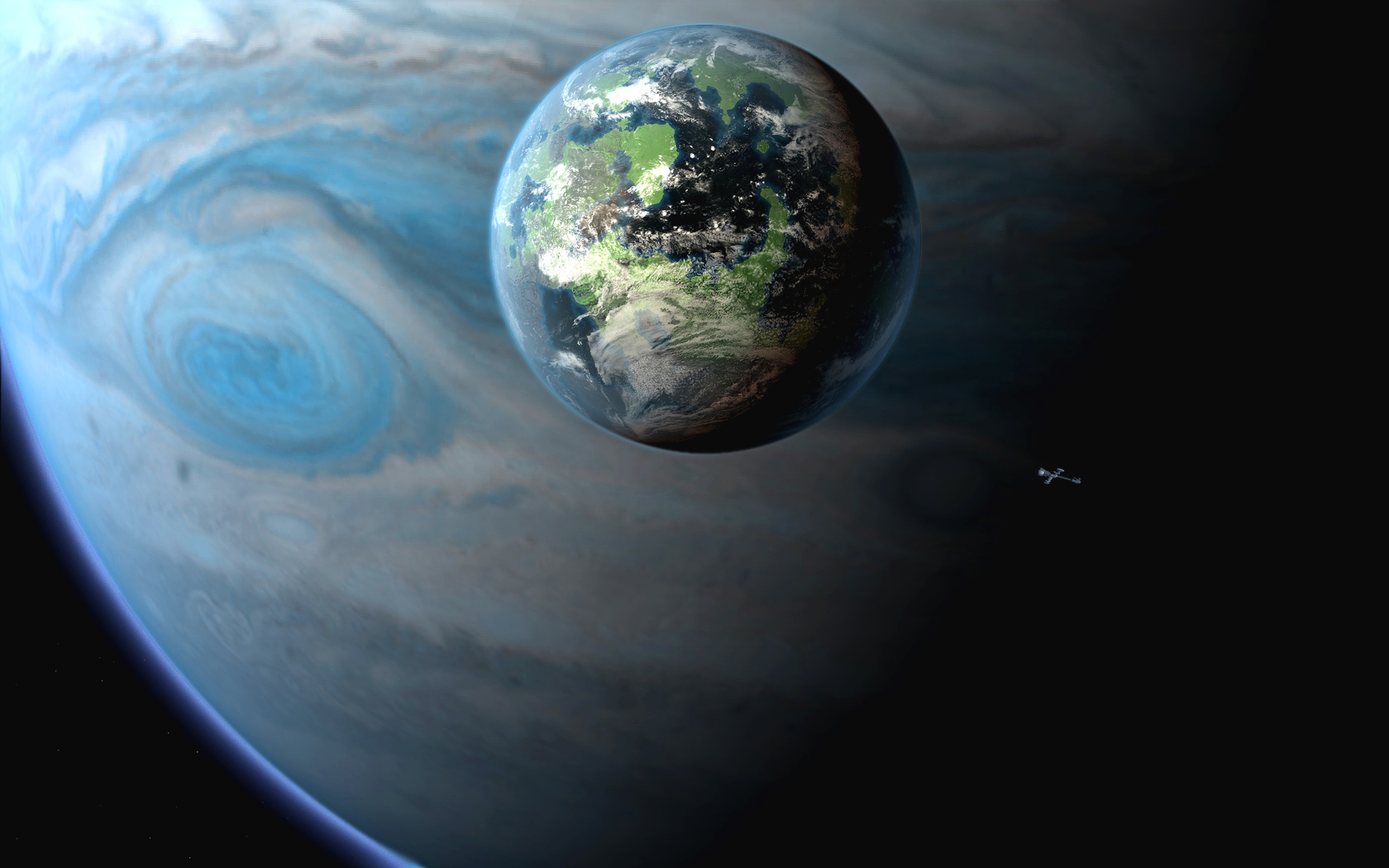 Скачать обои бесплатно Планеты, Научная Фантастика картинка на рабочий стол ПК