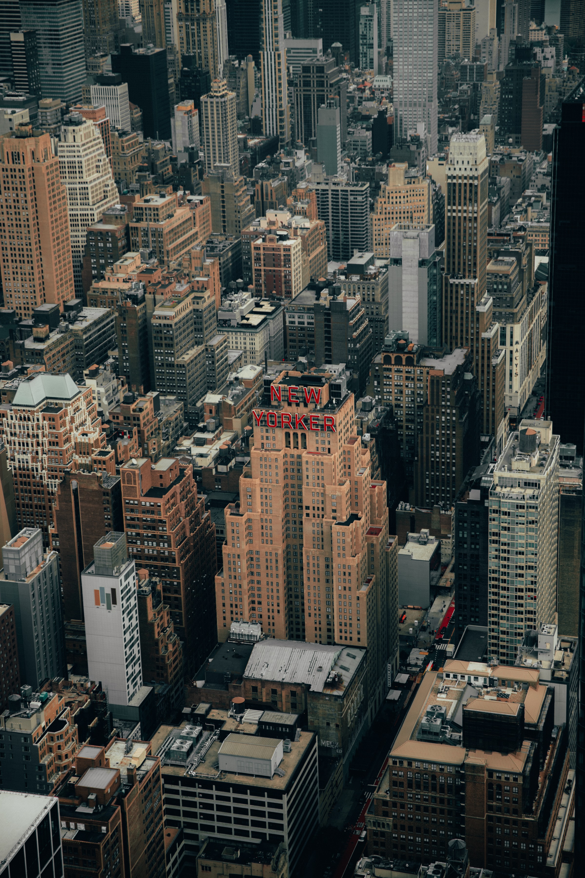 cities, architecture, usa, city, building, view from above, skyscrapers, united states