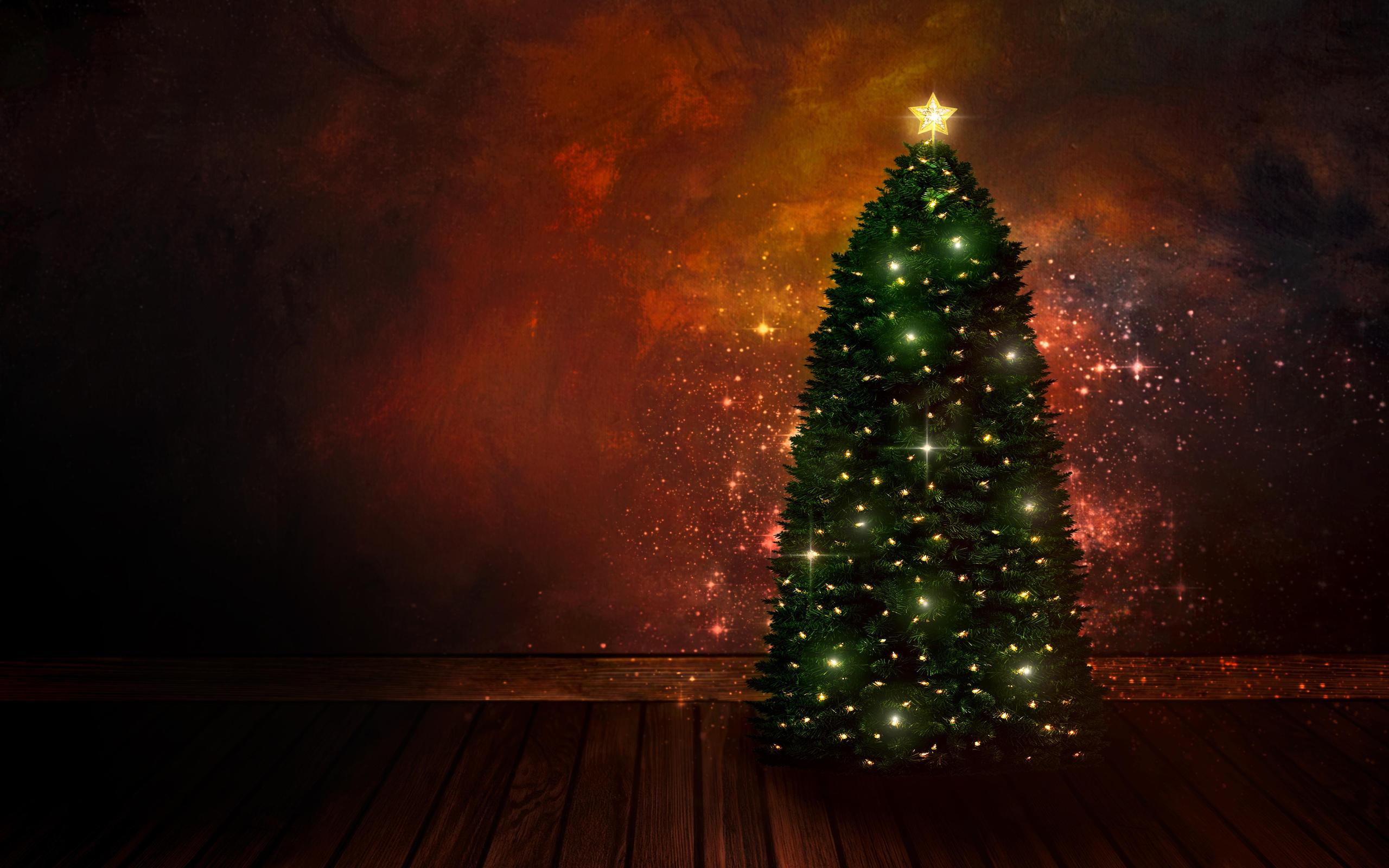 Free download wallpaper Christmas, Holiday, Christmas Tree, Christmas Lights on your PC desktop