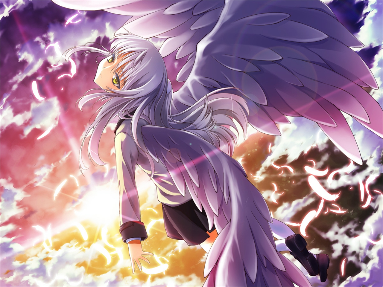 Baixe gratuitamente a imagem Anime, Angel Beats!, Kanade Tachibana na área de trabalho do seu PC