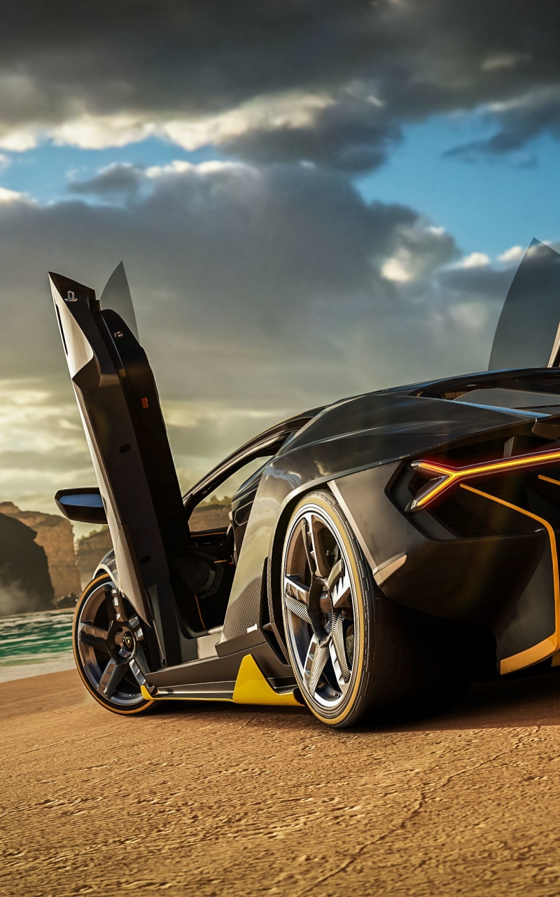 Скачати мобільні шпалери Ламборджіні, Lamborghini Centenario, Відеогра, Forza Horizon 3, Forza безкоштовно.