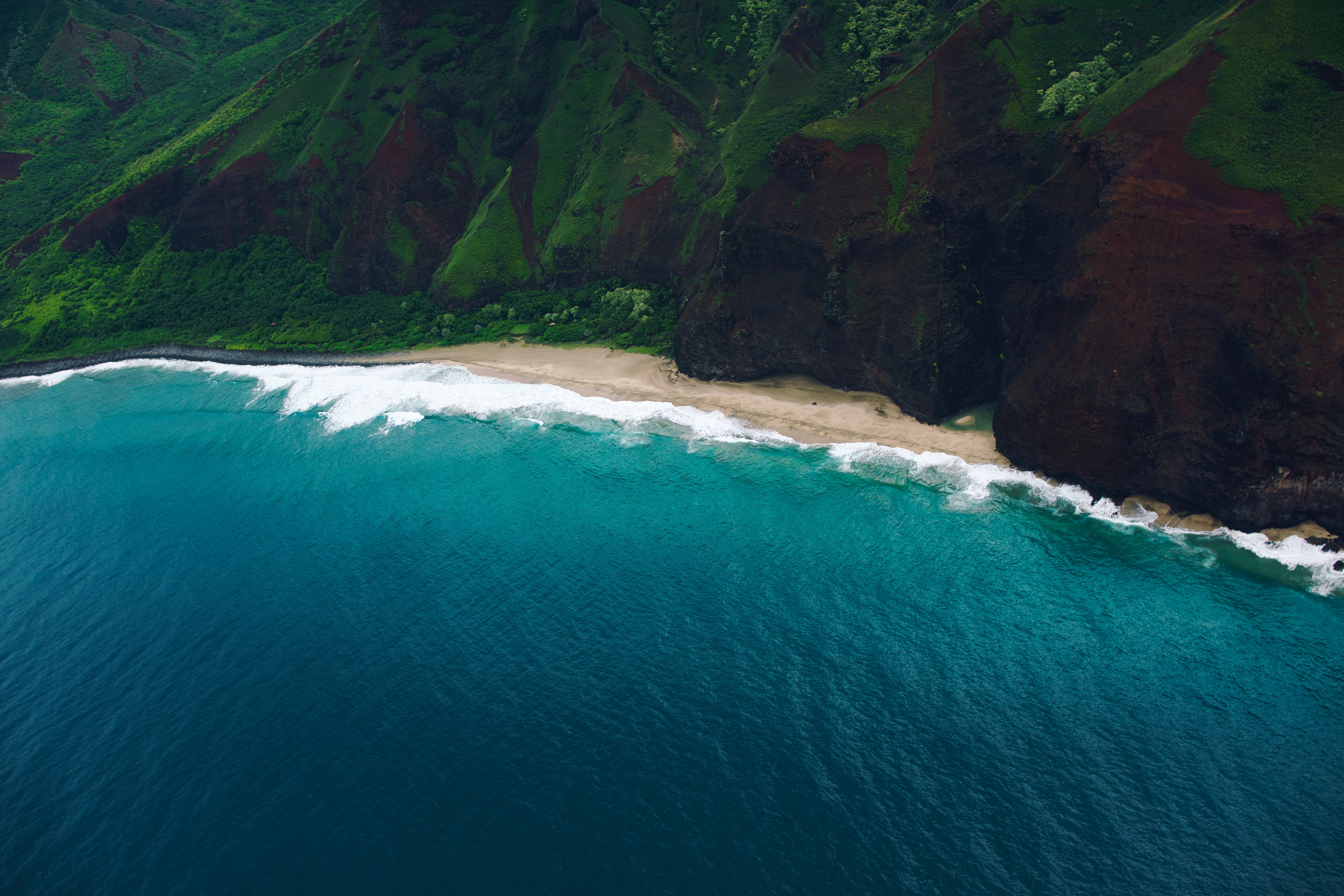 Free download wallpaper Earth, Hawaii, Coastline on your PC desktop