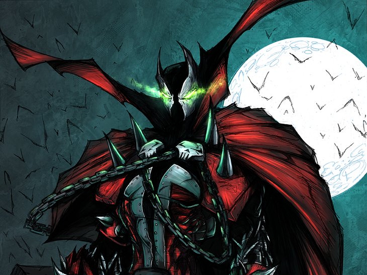 Laden Sie das Comics, Spawn-Bild kostenlos auf Ihren PC-Desktop herunter