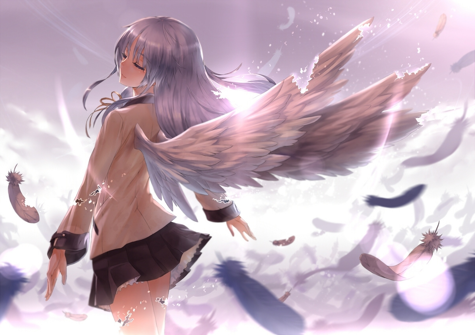 251318 Hintergrundbild herunterladen animes, angel beats!, kanade tachibana - Bildschirmschoner und Bilder kostenlos