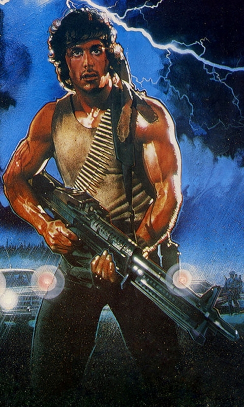 Handy-Wallpaper Rambo, Filme kostenlos herunterladen.