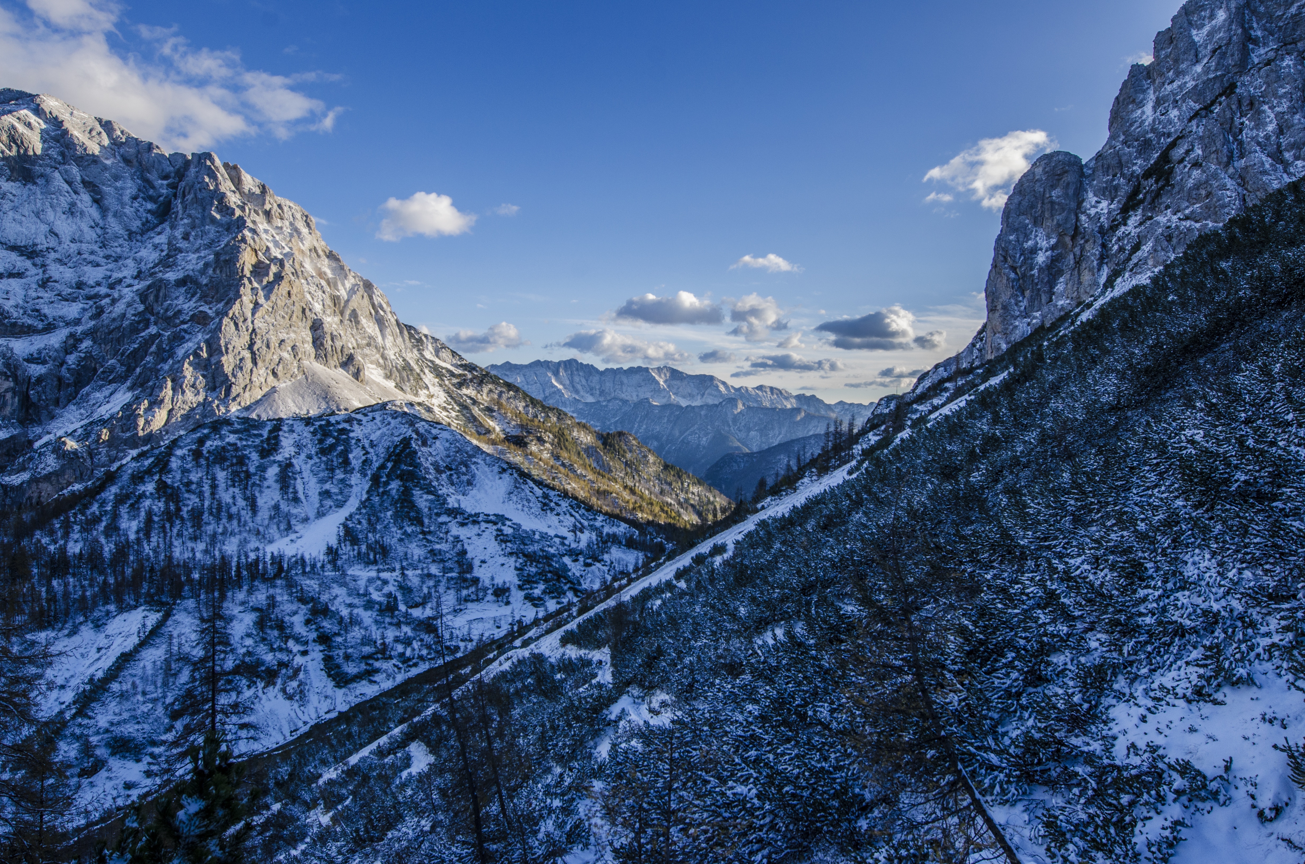Téléchargez des papiers peints mobile Nature, Neige, Alpes, Montagnes gratuitement.