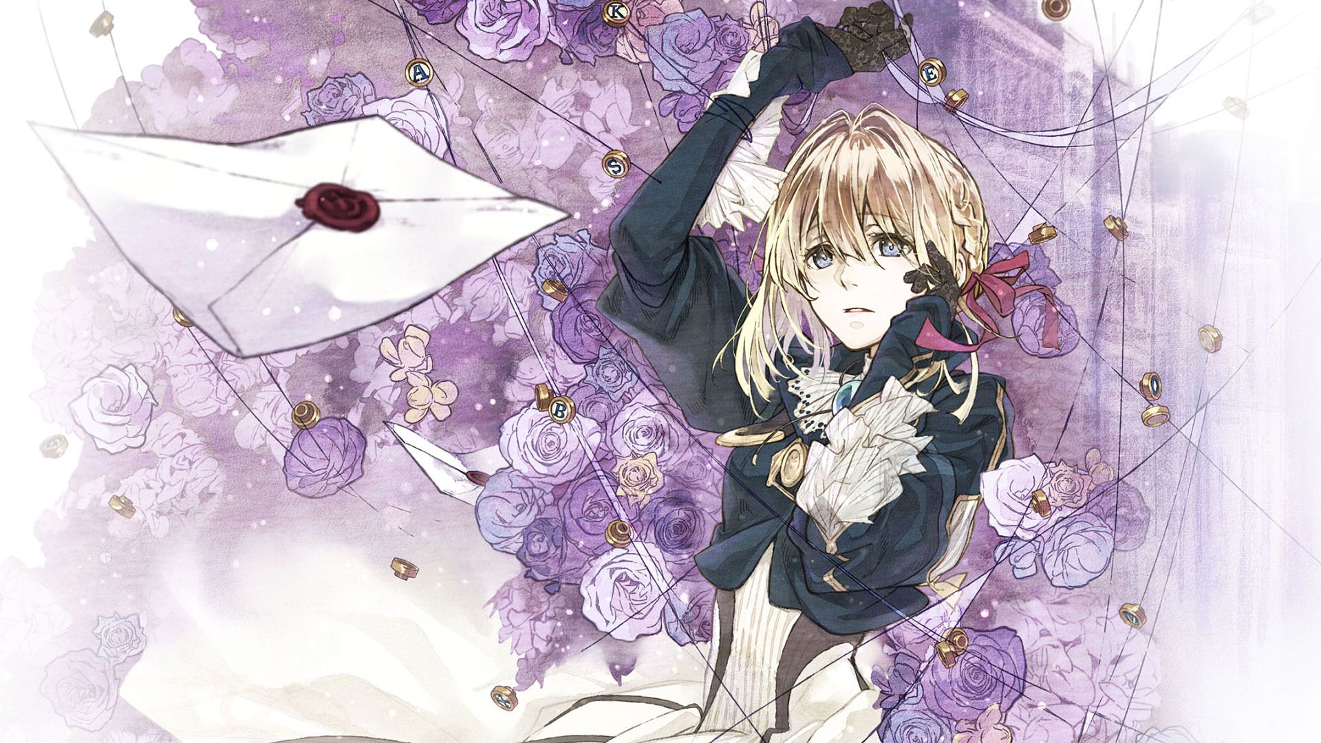 Descarga gratuita de fondo de pantalla para móvil de Animado, Violet Evergarden.