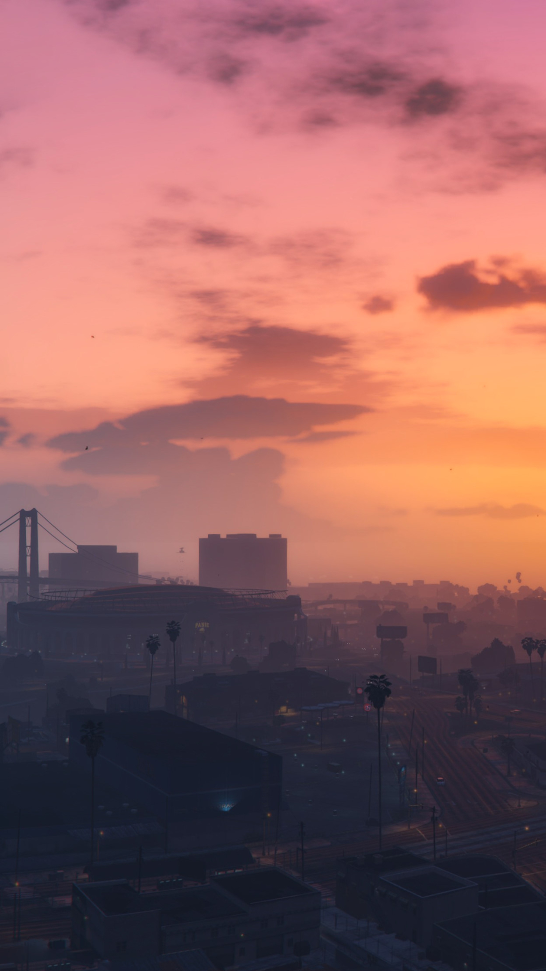 Download mobile wallpaper City, Video Game, Grand Theft Auto, Grand Theft Auto V, Los Santos for free.