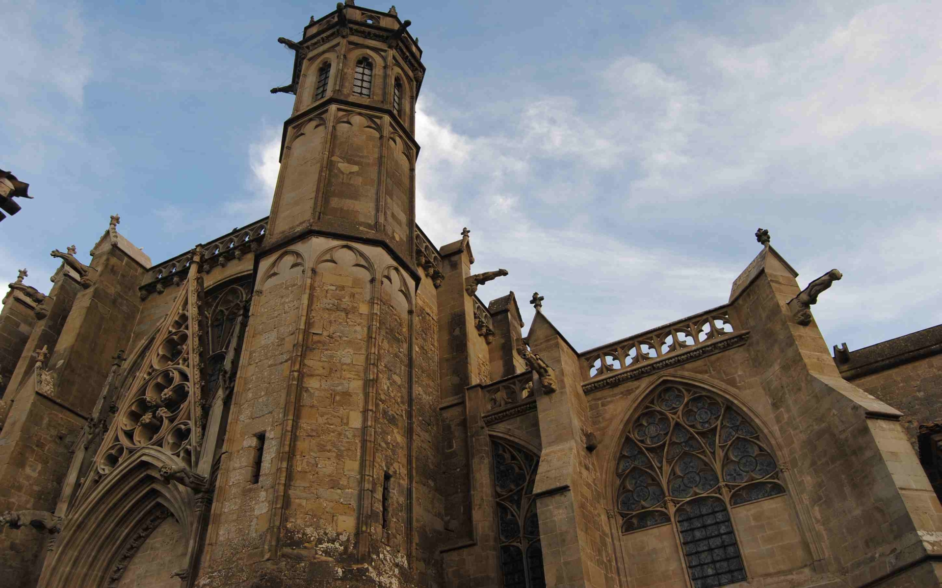 338875 descargar fondo de pantalla religioso, basílica de st nazaire y st celse carcasona, basílicas: protectores de pantalla e imágenes gratis