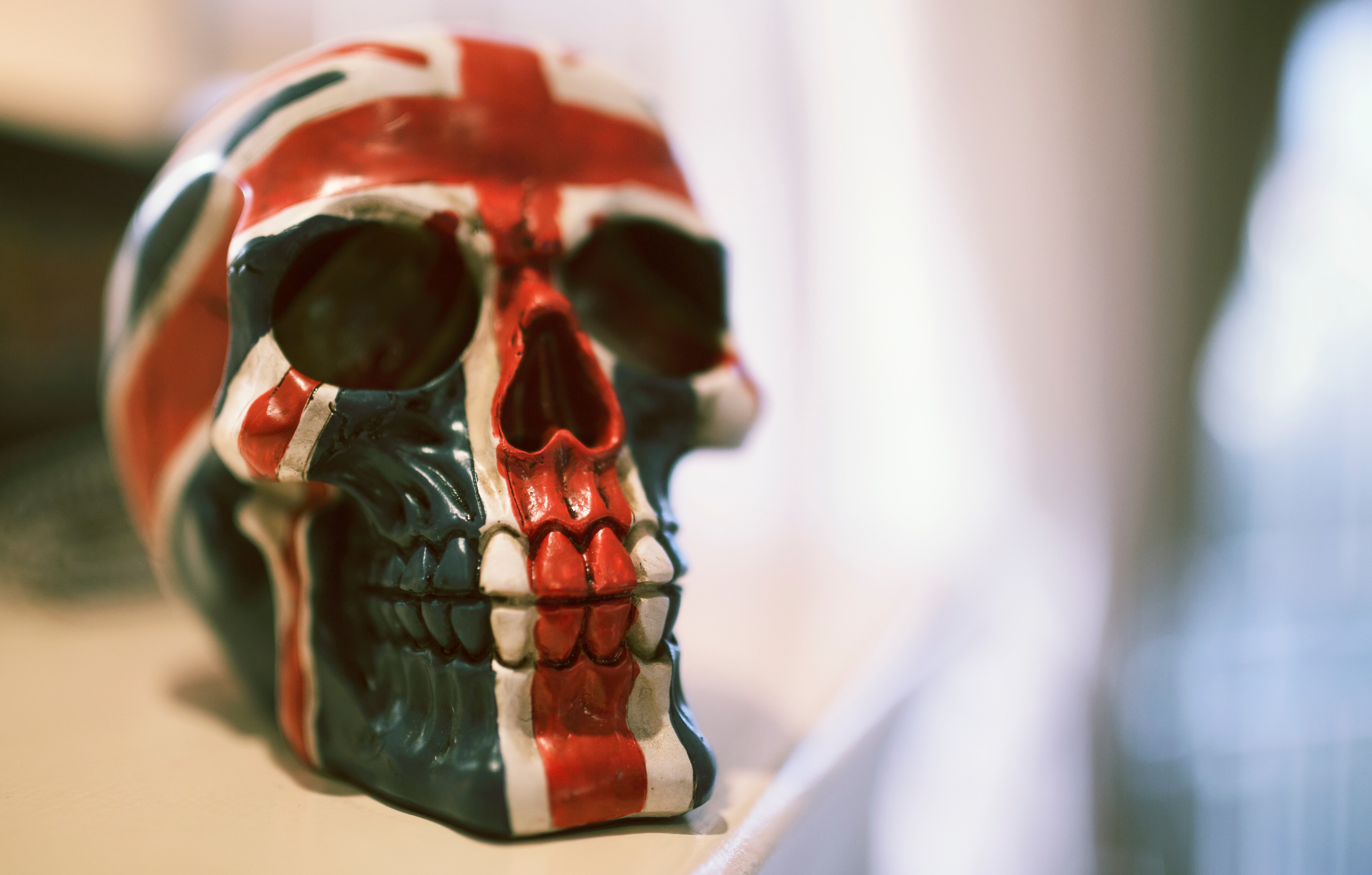 Téléchargez des papiers peints mobile Royaume Uni, Divers, Grande Bretagne, Drapeau, Le Crâne, Crâne gratuitement.