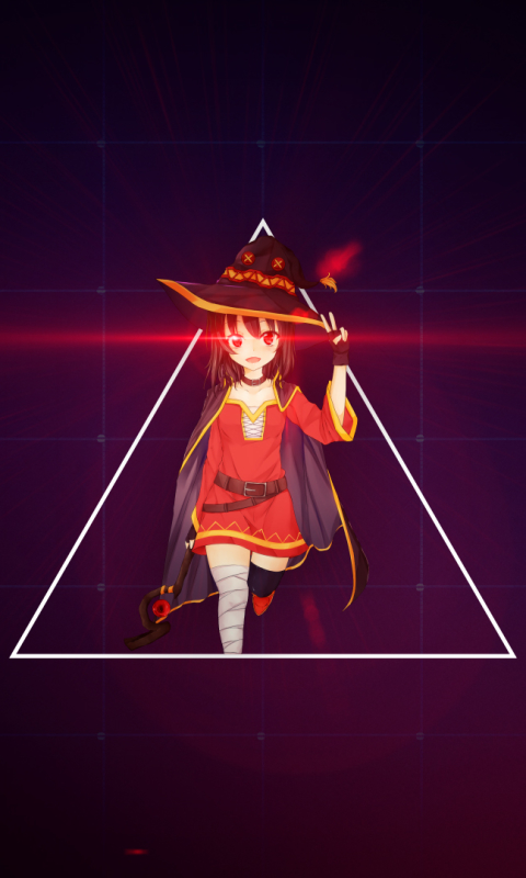 Téléchargez des papiers peints mobile Animé, Kono Subarashii Sekai Ni Shukufuku O!, Megumin (Konosuba) gratuitement.