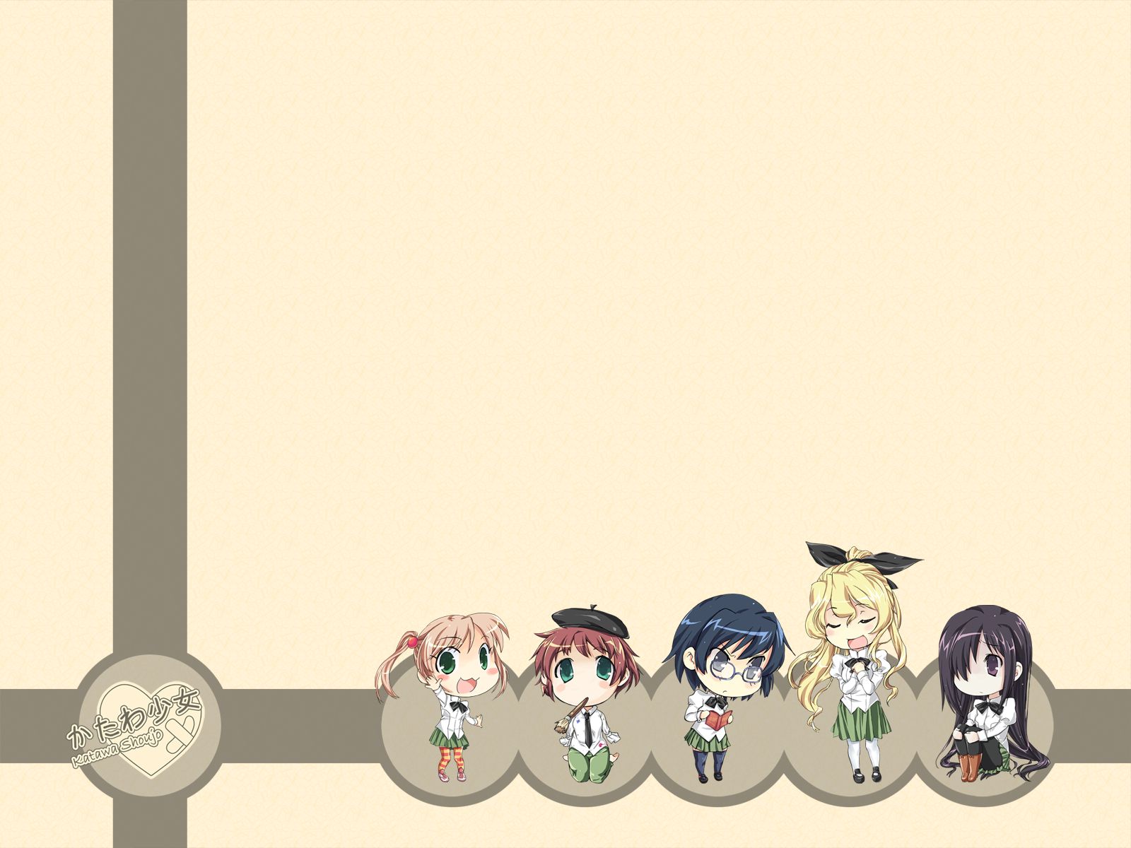 Handy-Wallpaper Animes, Katawa Shoujo kostenlos herunterladen.