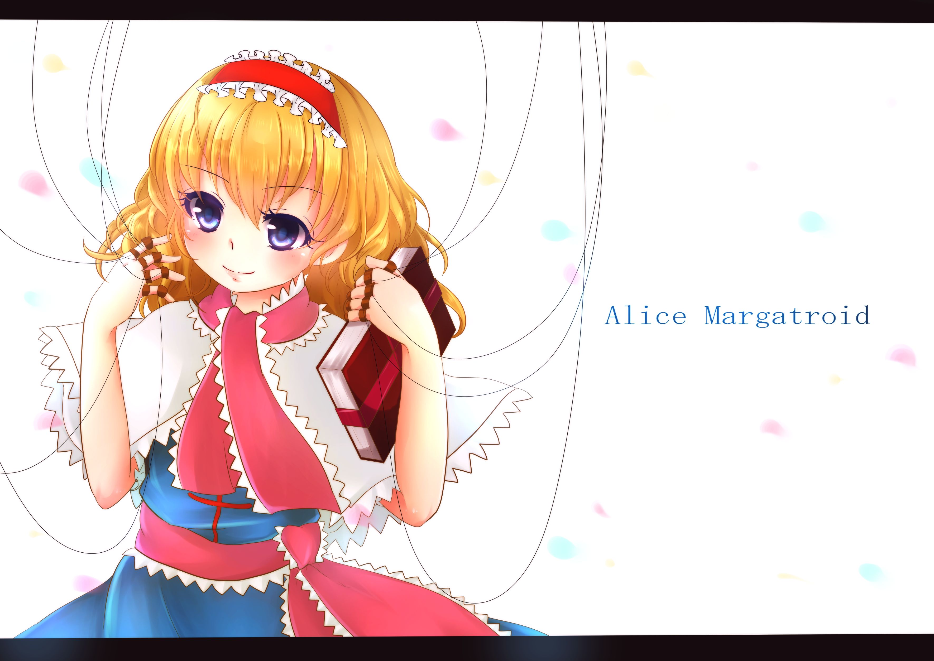 Free download wallpaper Alice Margatroid, Touhou, Anime on your PC desktop