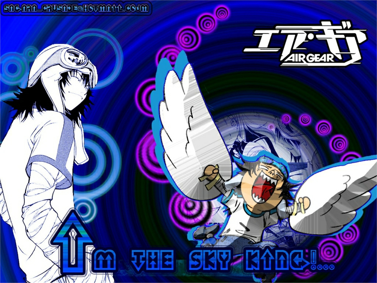 Handy-Wallpaper Animes, Air Gear kostenlos herunterladen.