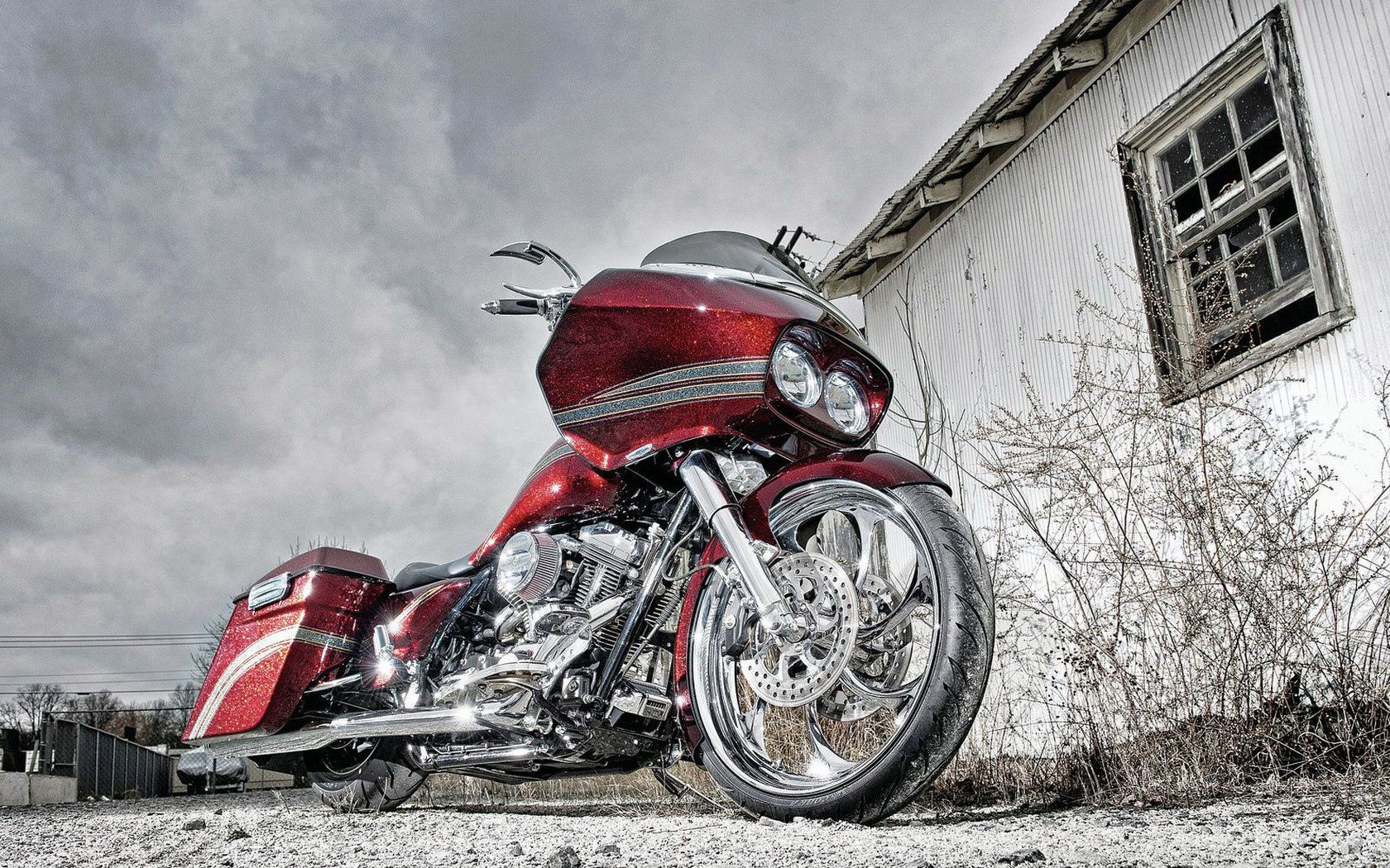 147935 baixar papel de parede motocicletas, vermelho, bicicleta, estilo, rua - protetores de tela e imagens gratuitamente