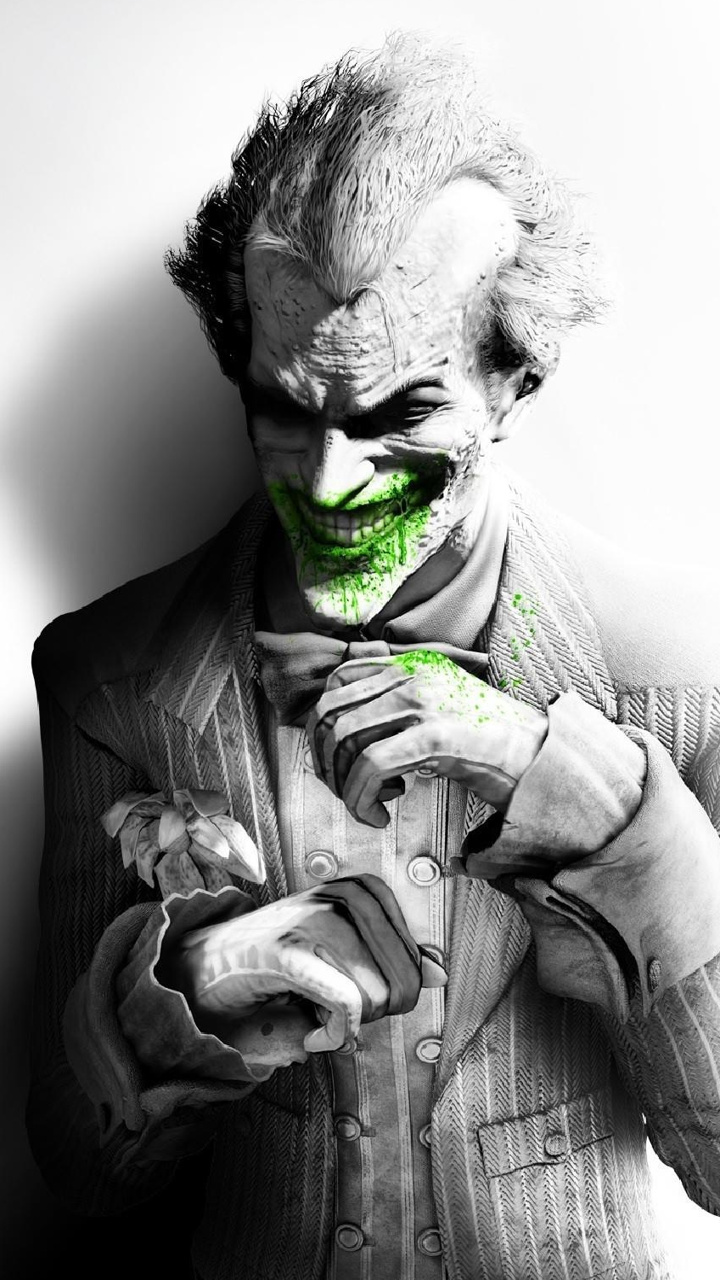 Baixar papel de parede para celular de Coringa, Palhaço, Videogame, Homem Morcego, Batman: Arkham City gratuito.