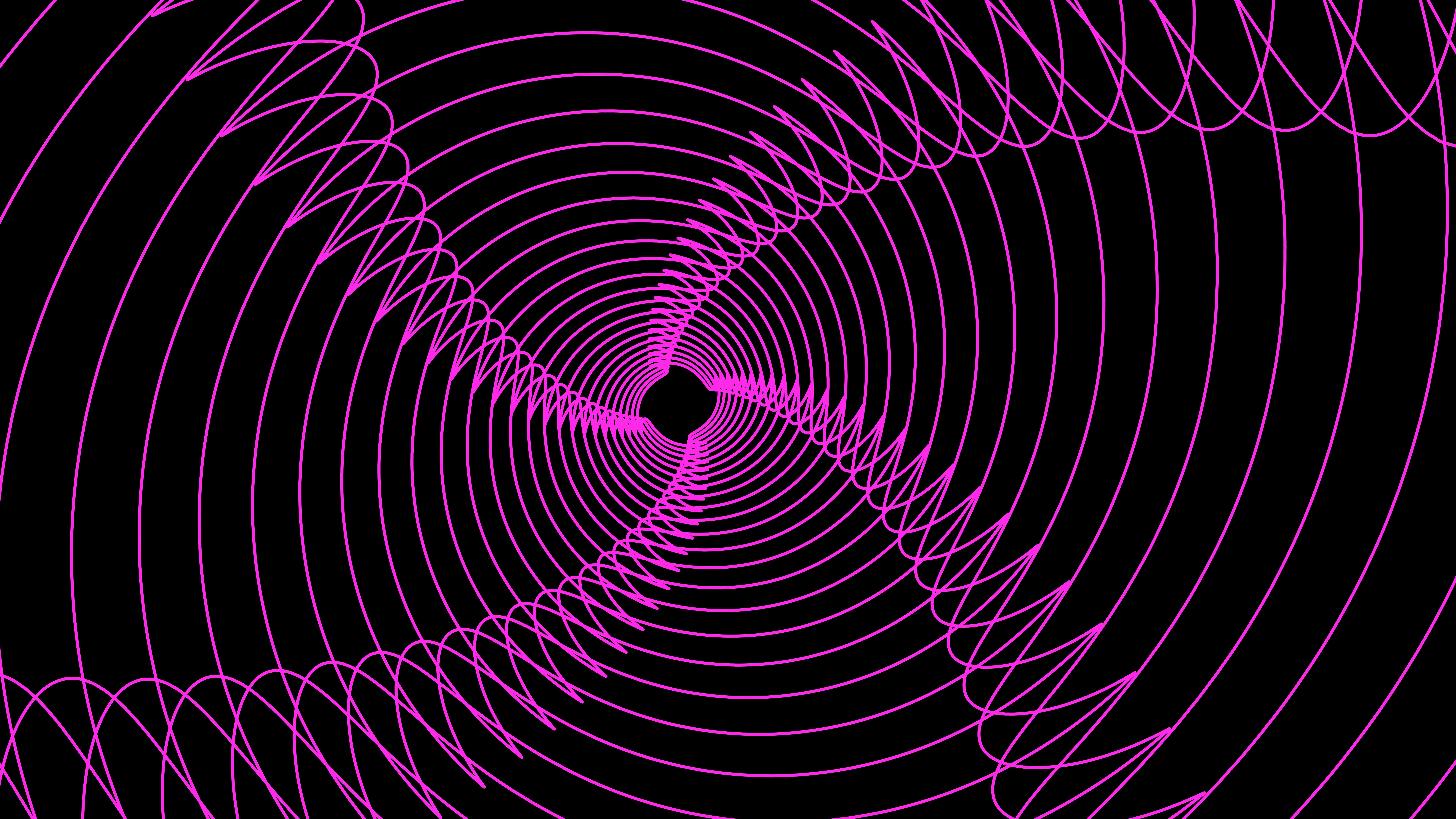 Descarga gratuita de fondo de pantalla para móvil de Rosa, Líneas, Espiral, Abstracto, Fractales.