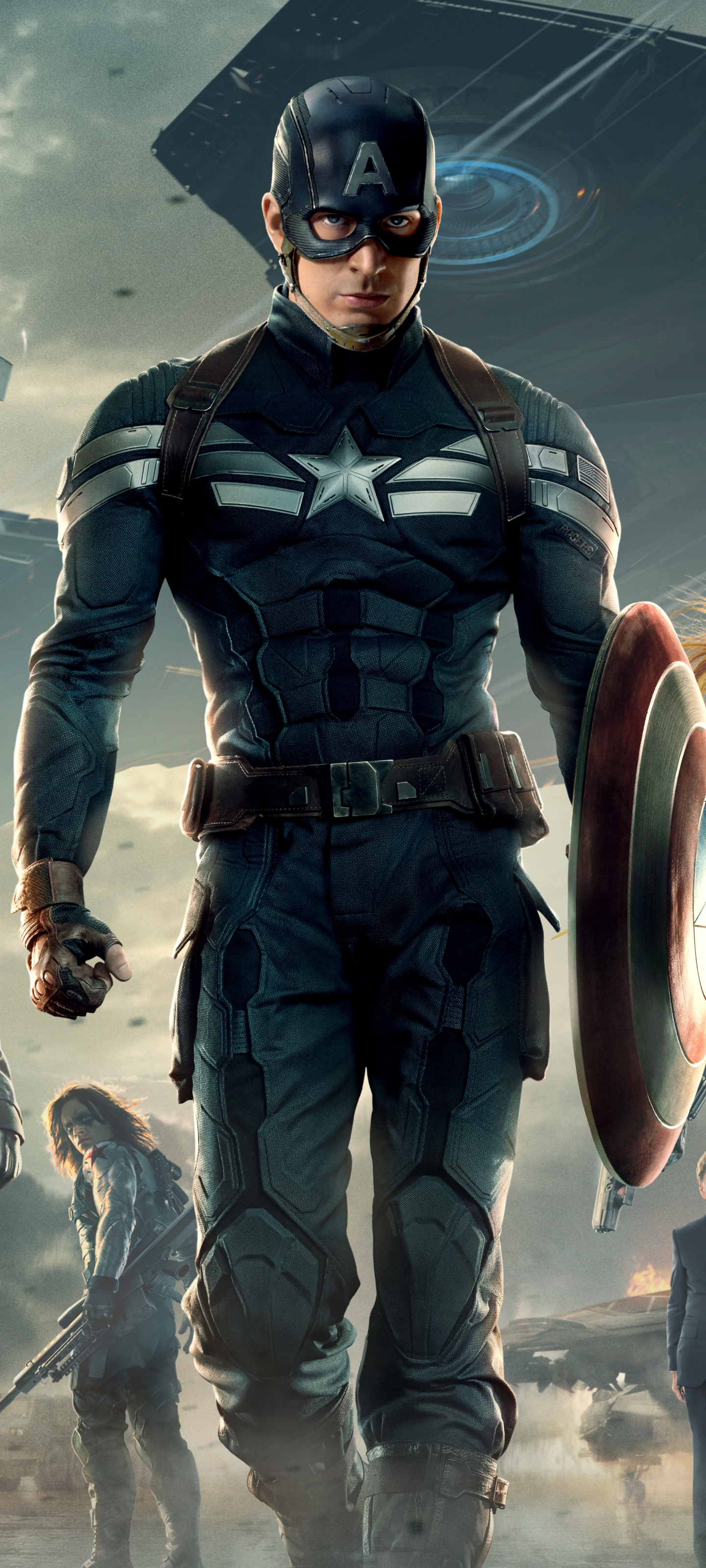 Téléchargez gratuitement l'image Captain America, Chris Evans, Film, Capitaine Amérique, Steve Rogers, Captain America Le Soldat De L'hiver sur le bureau de votre PC