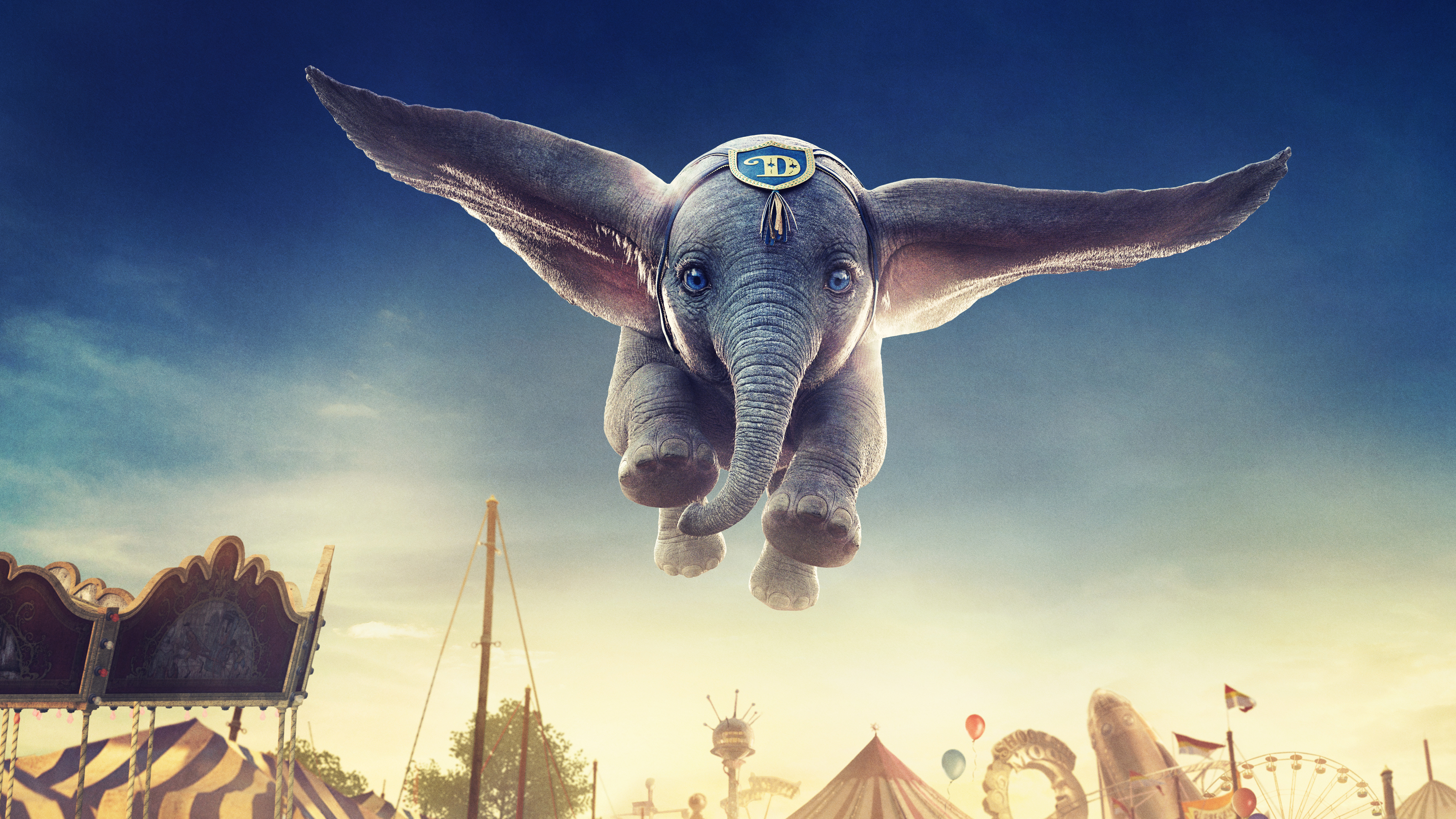 Laden Sie Dumbo (2019) HD-Desktop-Hintergründe herunter