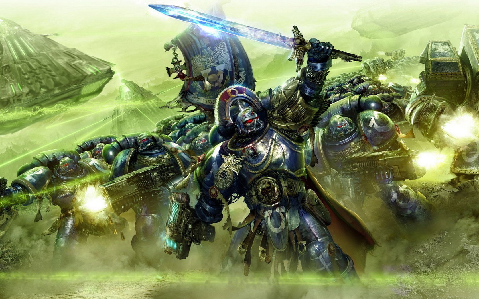 warhammer, games, green HD wallpaper