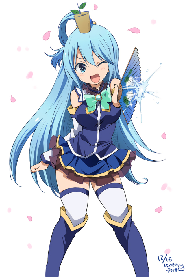 Téléchargez des papiers peints mobile Animé, Kono Subarashii Sekai Ni Shukufuku O!, Aqua (Kono Suba), Konosuba gratuitement.