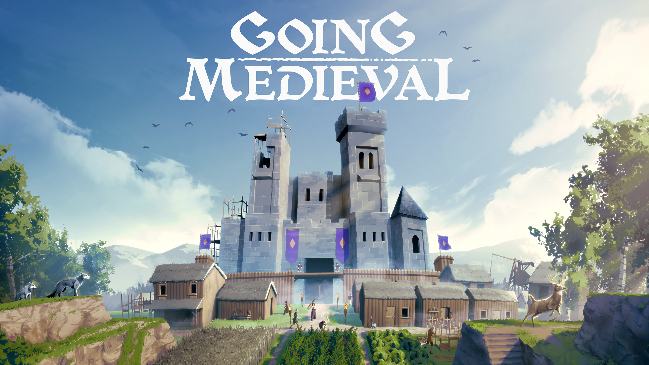 Download mobile wallpaper Video Game, Going Medieval for free.