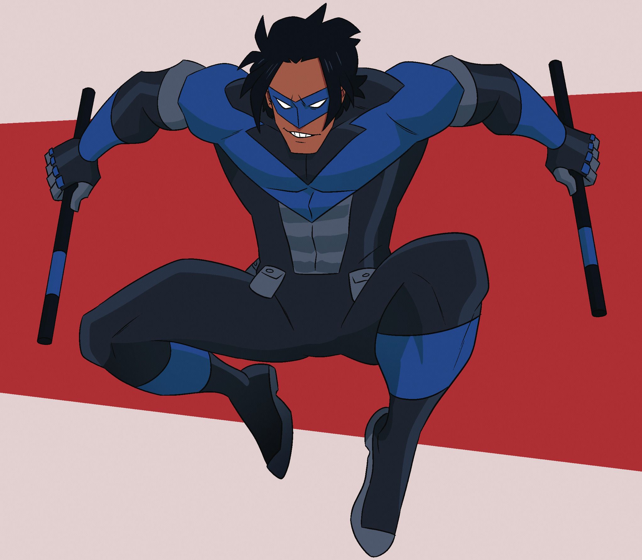 Скачати мобільні шпалери Комікси, Nightwing, Дік Грейсон, Юні Титани безкоштовно.