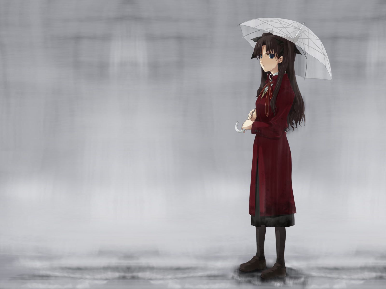 Download mobile wallpaper Rin Tohsaka, Fate/stay Night, Fate Series, Anime for free.