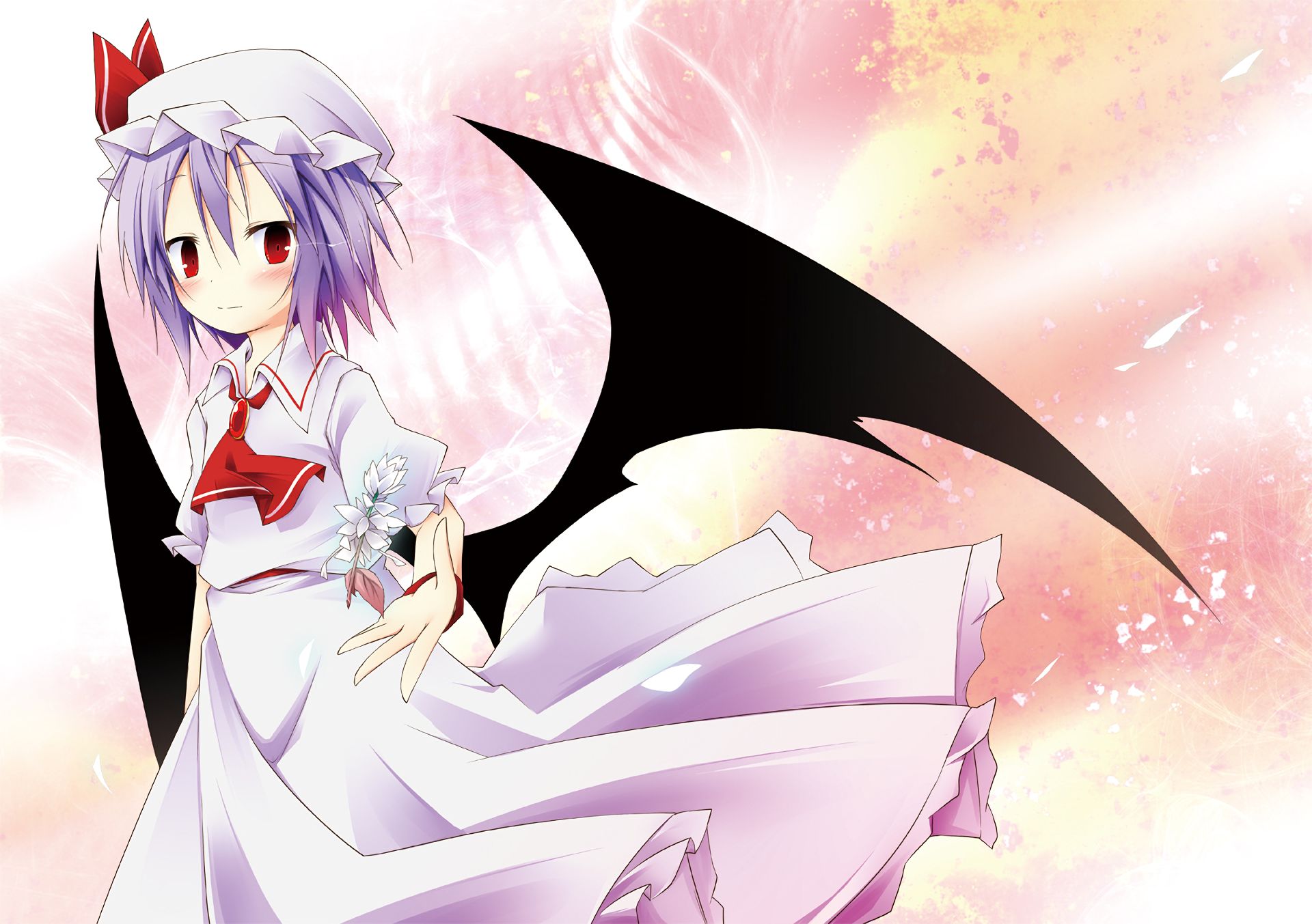 Descarga gratis la imagen Animado, Remilia Escarlata, Touhou en el escritorio de tu PC