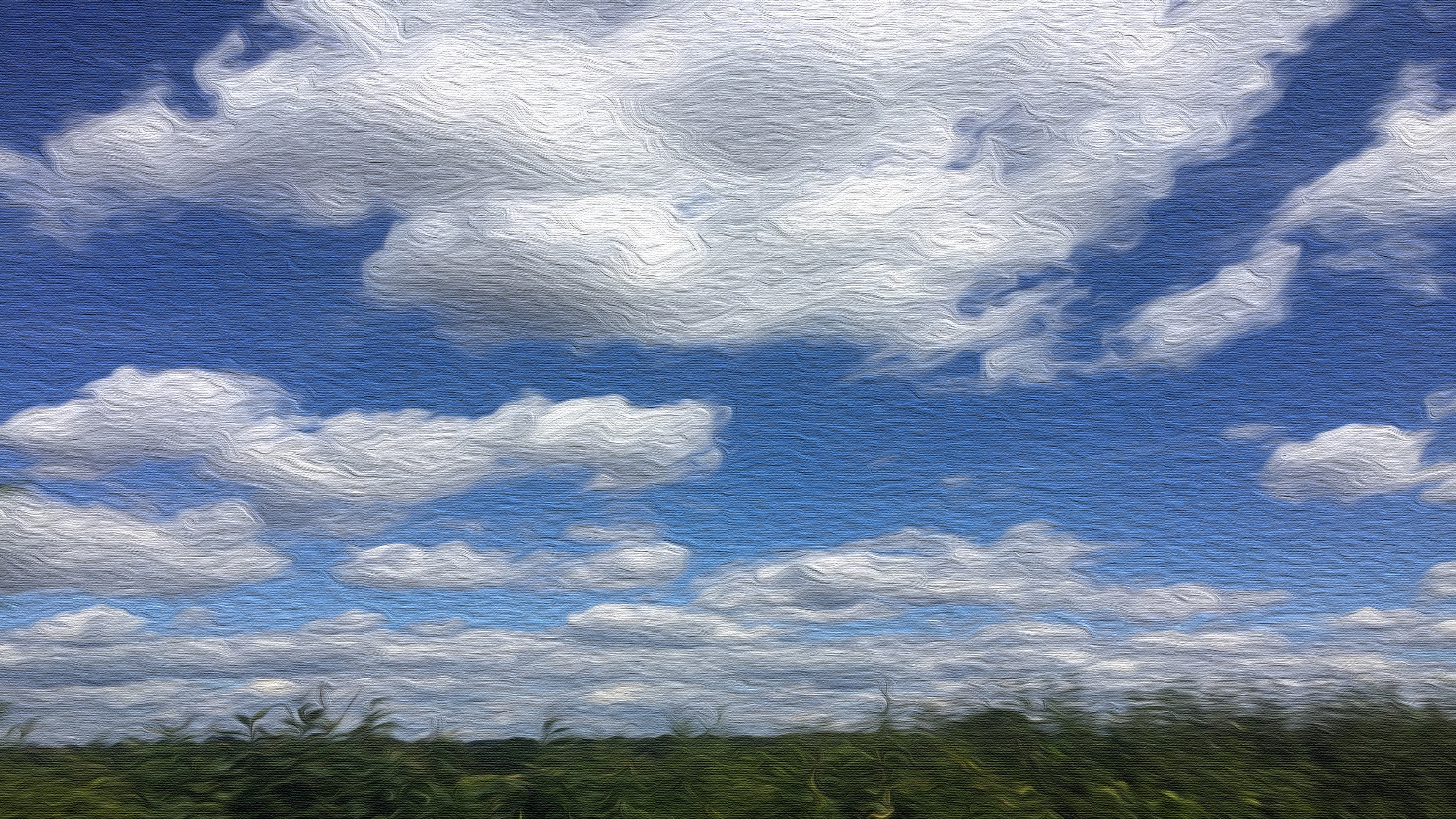 Baixe gratuitamente a imagem Céu, Nuvem, Pintura A Óleo, Artistico na área de trabalho do seu PC
