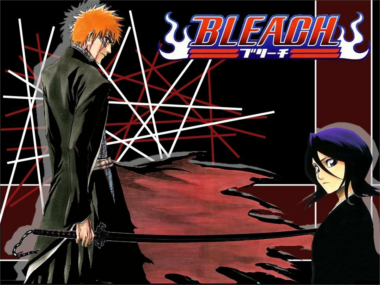 Téléchargez gratuitement l'image Bleach, Animé, Rukia Kuchiki, Ichigo Kurosaki sur le bureau de votre PC