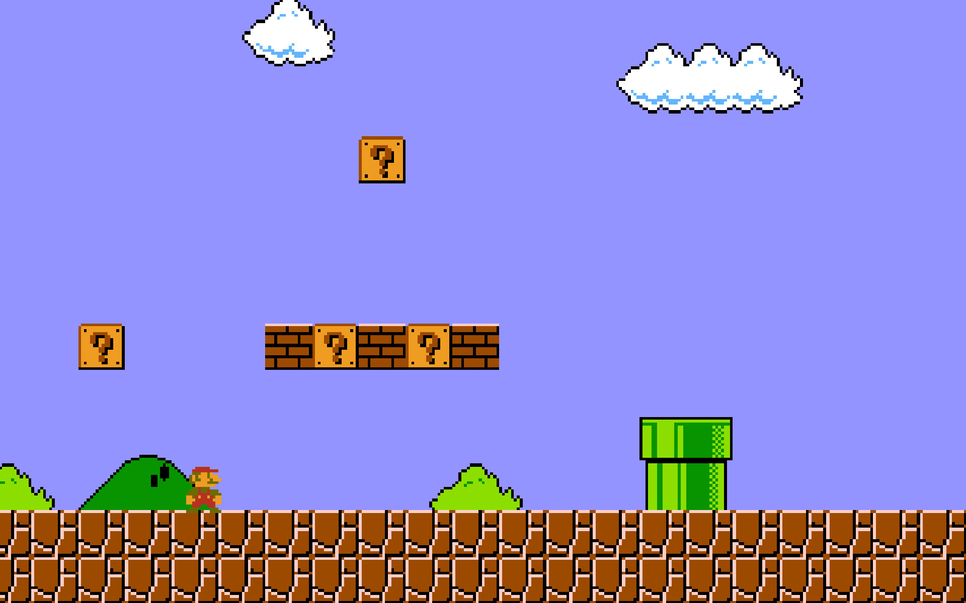 Download mobile wallpaper Super Mario Bros, Mario, Video Game for free.